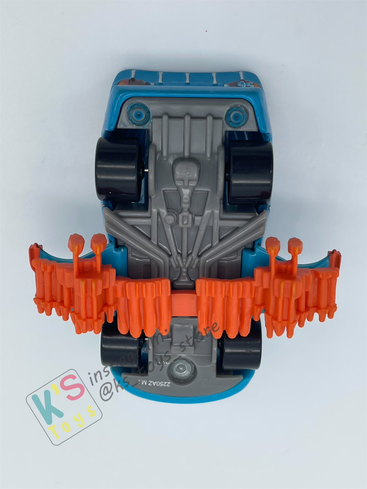 PRE-OWNED / LOOSE DISNEY PIXAR CARS - "LIGHTNING STORM LIGHTNING MCQUEEN" - CARS, DINOCO - DISPLAYED CONDITION