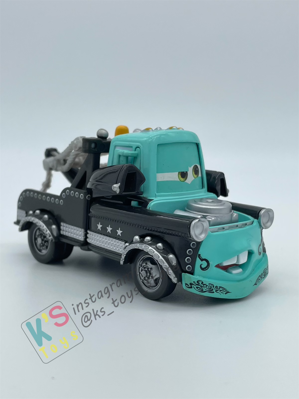 PRE-OWNED / LOOSE DISNEY PIXAR CARS - "HEAVY METAL MATER" - HEAVY METAL MATER SERIES - DISPLAYED CONDITION