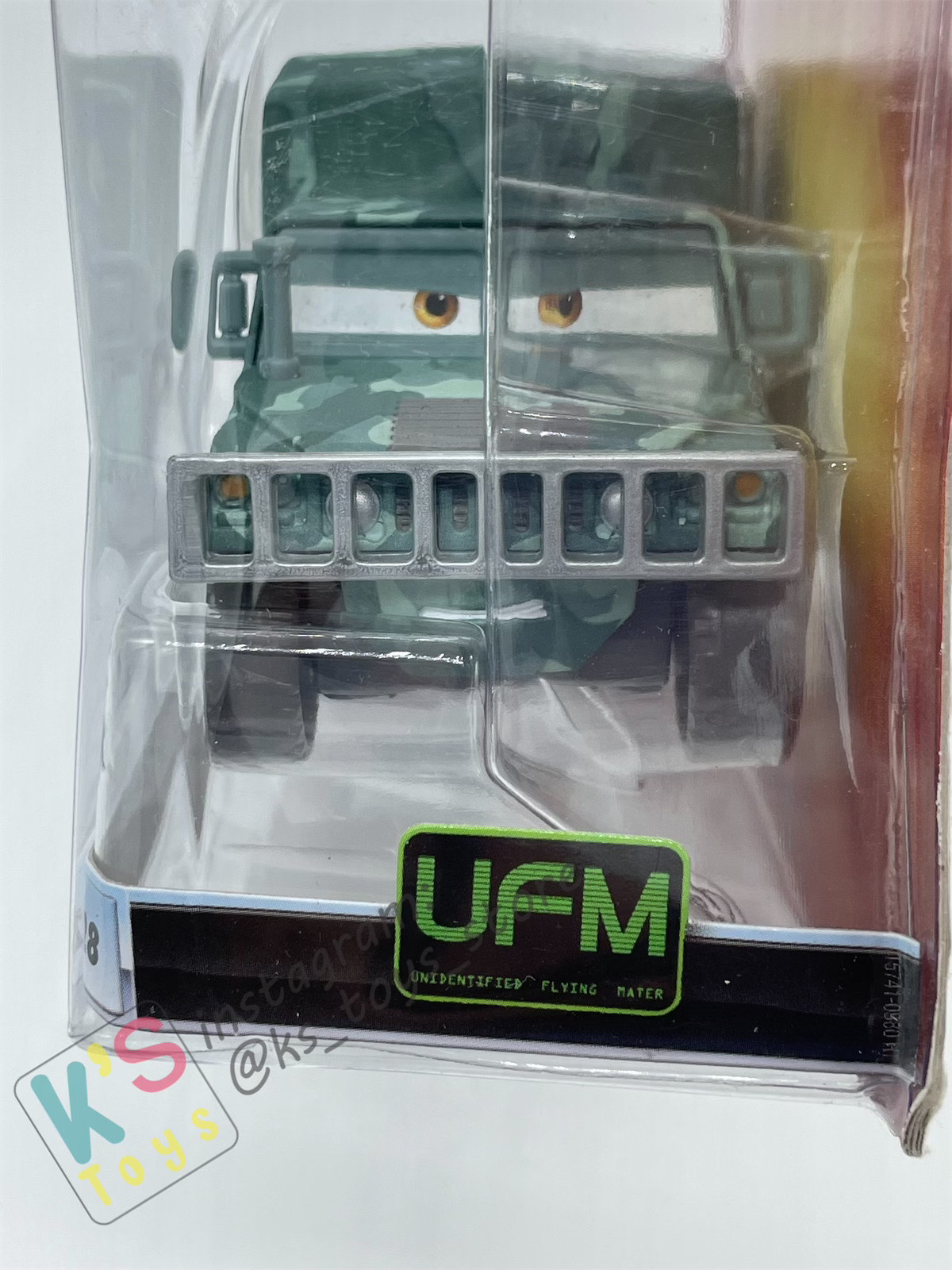 DELUXE DISNEY PIXAR CARS "CORPORAL KIM" UFM SERIES - Cars Toon - BNIP