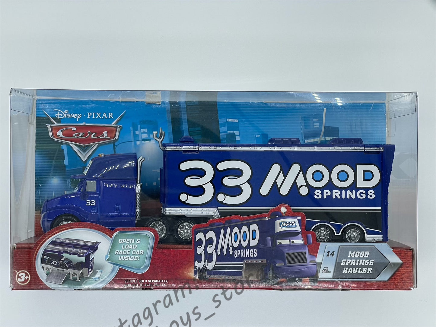 Hauler Disney Pixar Cars by Mattel, Mood Springs Hauler 33 - BNIP