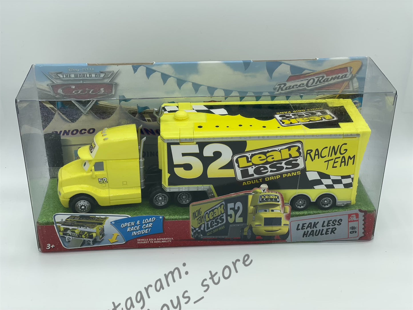 Hauler Disney Pixar Cars by Mattel, Leak Less 52 Hauler - BNIP