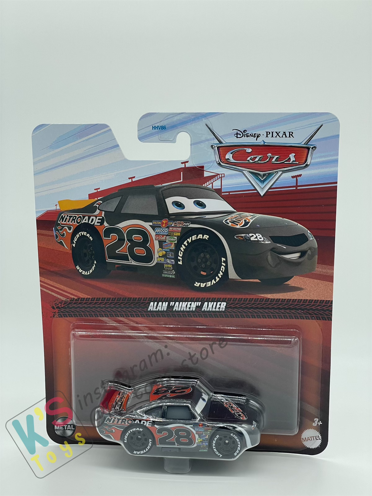 Disney Pixar Cars by MATTEL ALAN AIKEN AXLER 28 2024 RE RELEASED K s Toys Store
