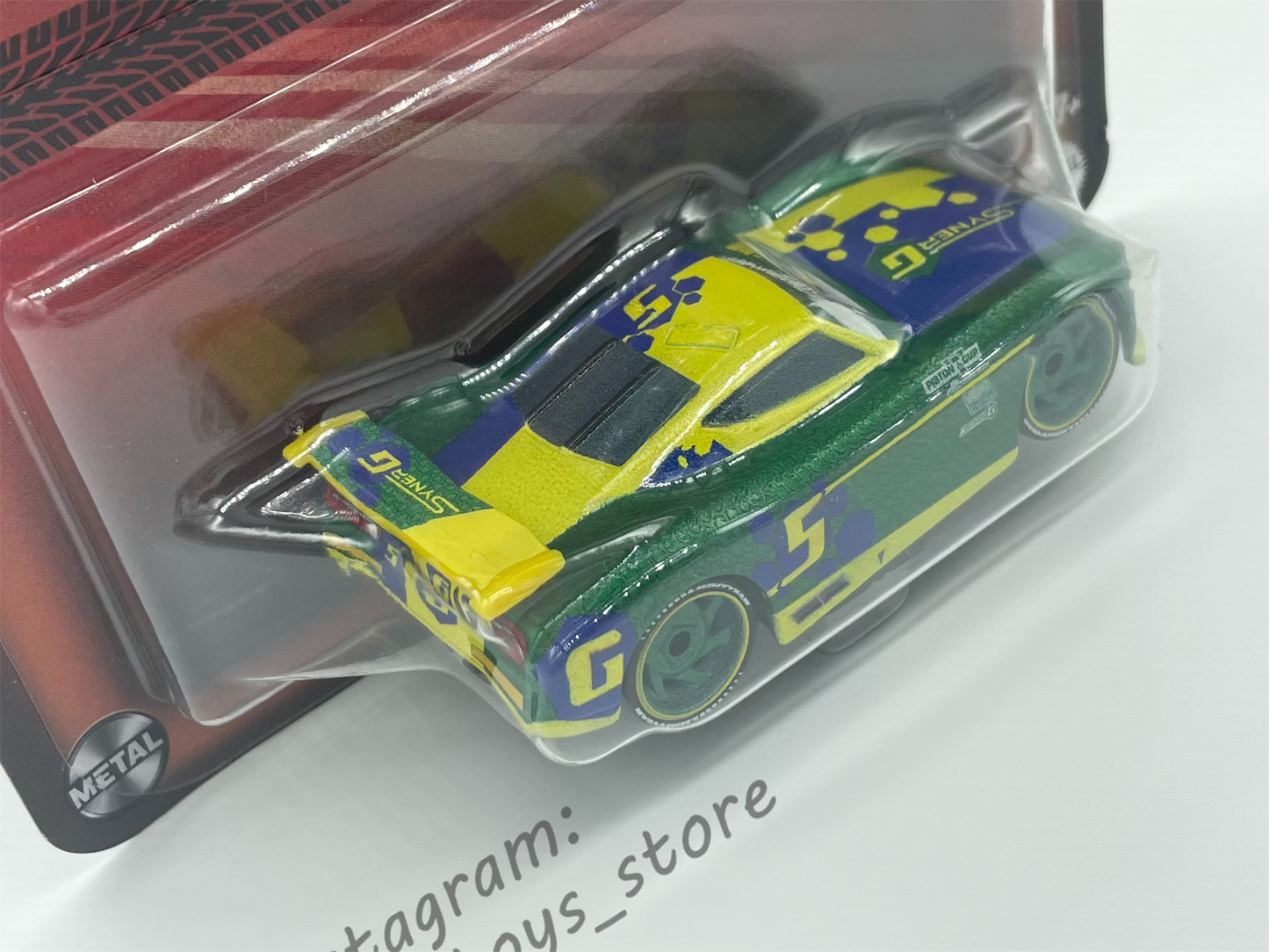 DISNEY PIXAR CARS BY MATTEL, ERIC BRAKER - 2024 RE-RELEASED - BNIP
