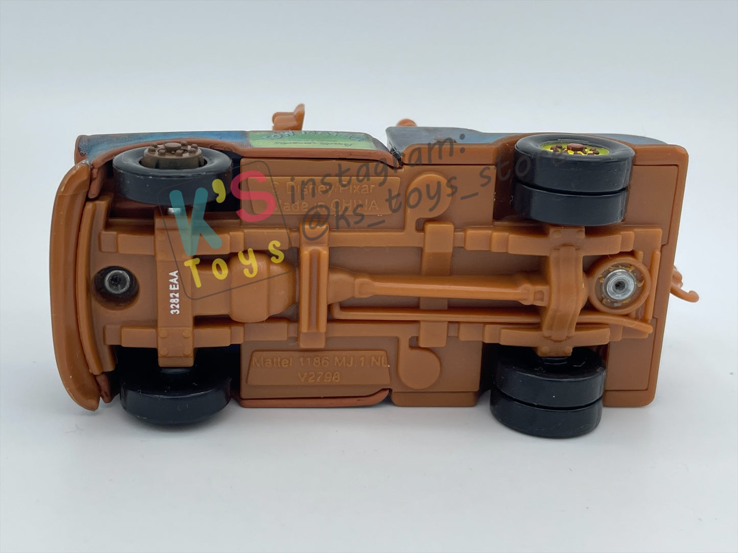 PRE-OWNED / LOOSE DISNEY PIXAR CARS BY MATTEL - "YOU THE BOMB MATER (VARIANT)" - CARS 2 SERIES - NEAR MINT CONDITION - READ DESCRIPTION!!!!!!!!!!!
