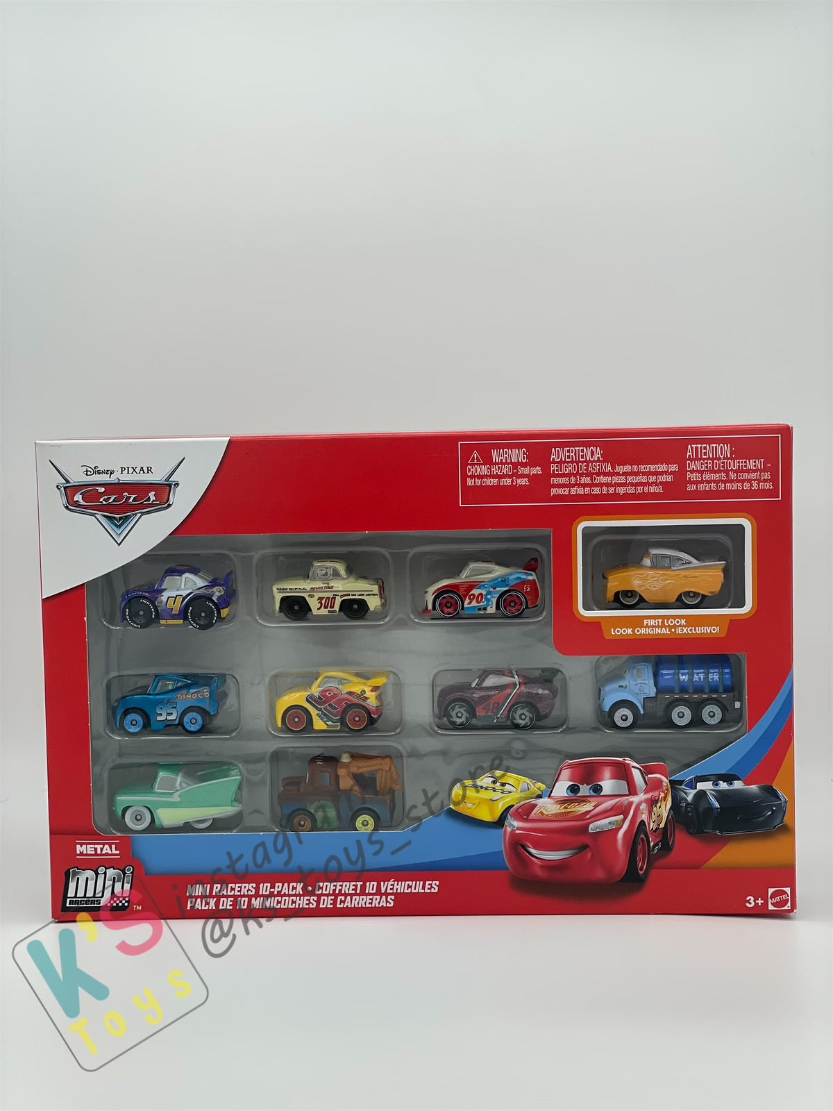Cars Mini Racers 10 Pack Disney Pixar Cars Mini Racers 10-Pack