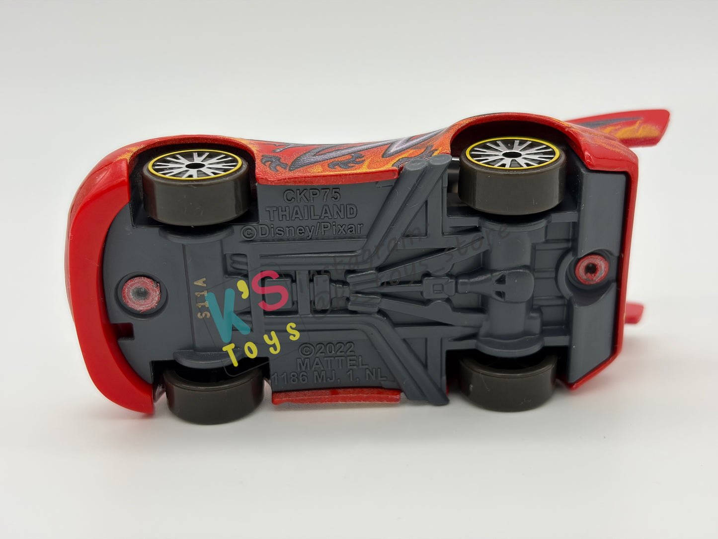 PRE-OWNED / LOOSE DISNEY PIXAR CARS - "DRAGON LIGHTNING MCQUEEN" - CARS, TOKYO MATER SERIES - DISPLAYED CONDITION