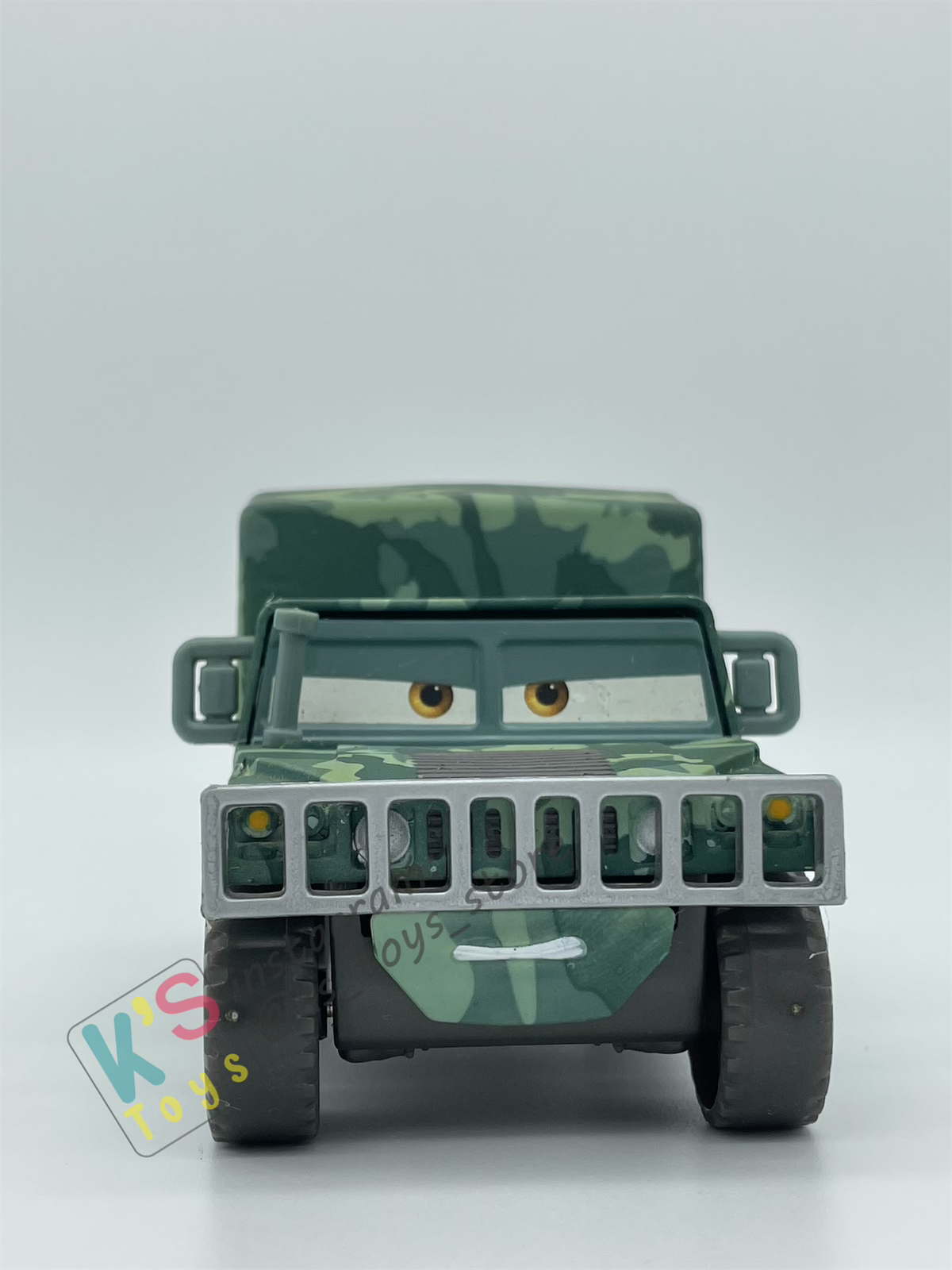 PRE-OWNED / LOOSE DISNEY PIXAR CARS "CORPORAL KIM" UNIDENTIFIED FLYING MATER SERIES - DISPLAYED CONDITION