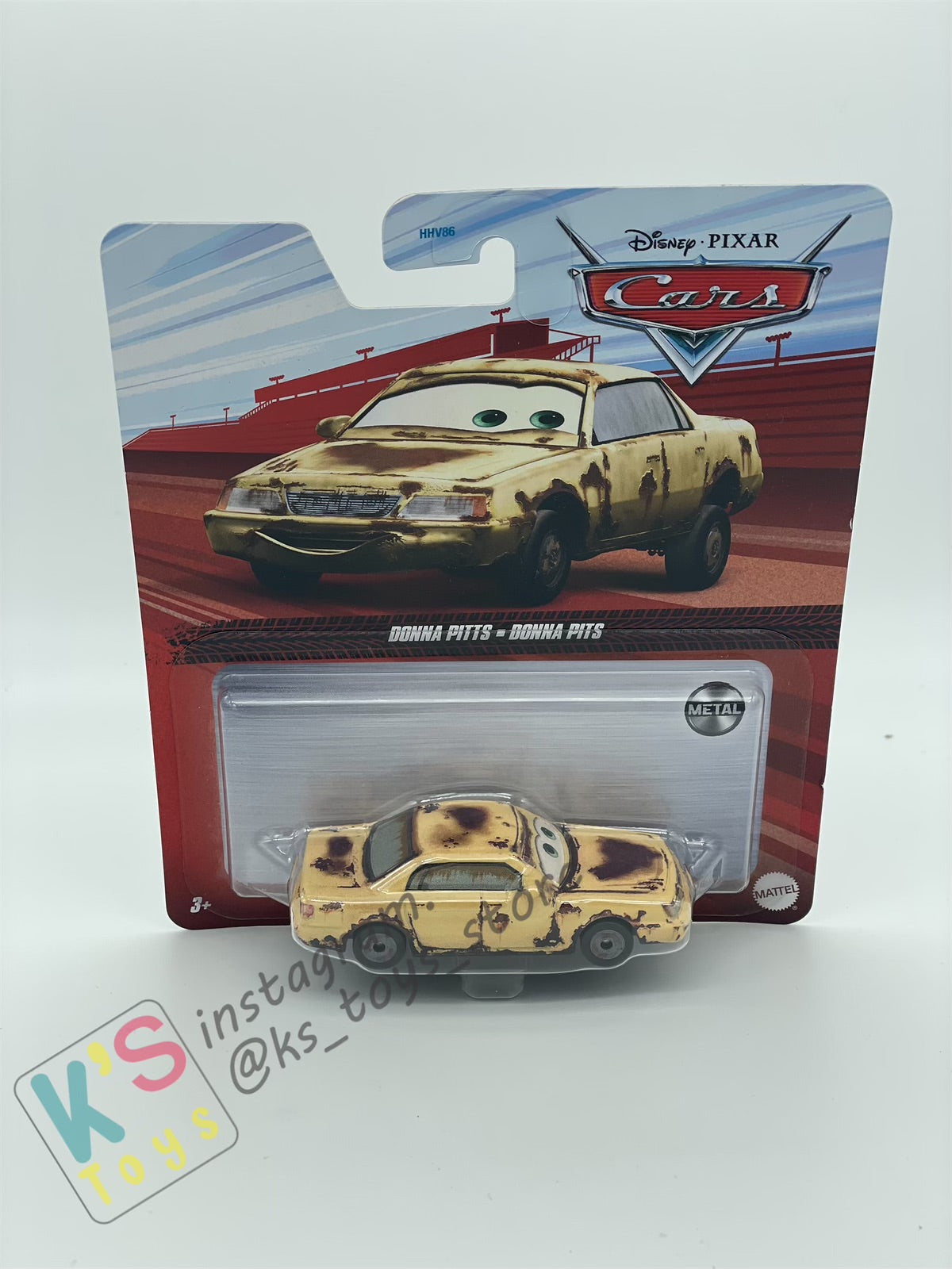 DISNEY PIXAR CARS BY MATTEL, DONNA PITS - 2022 RE-RELEASED - BNIP