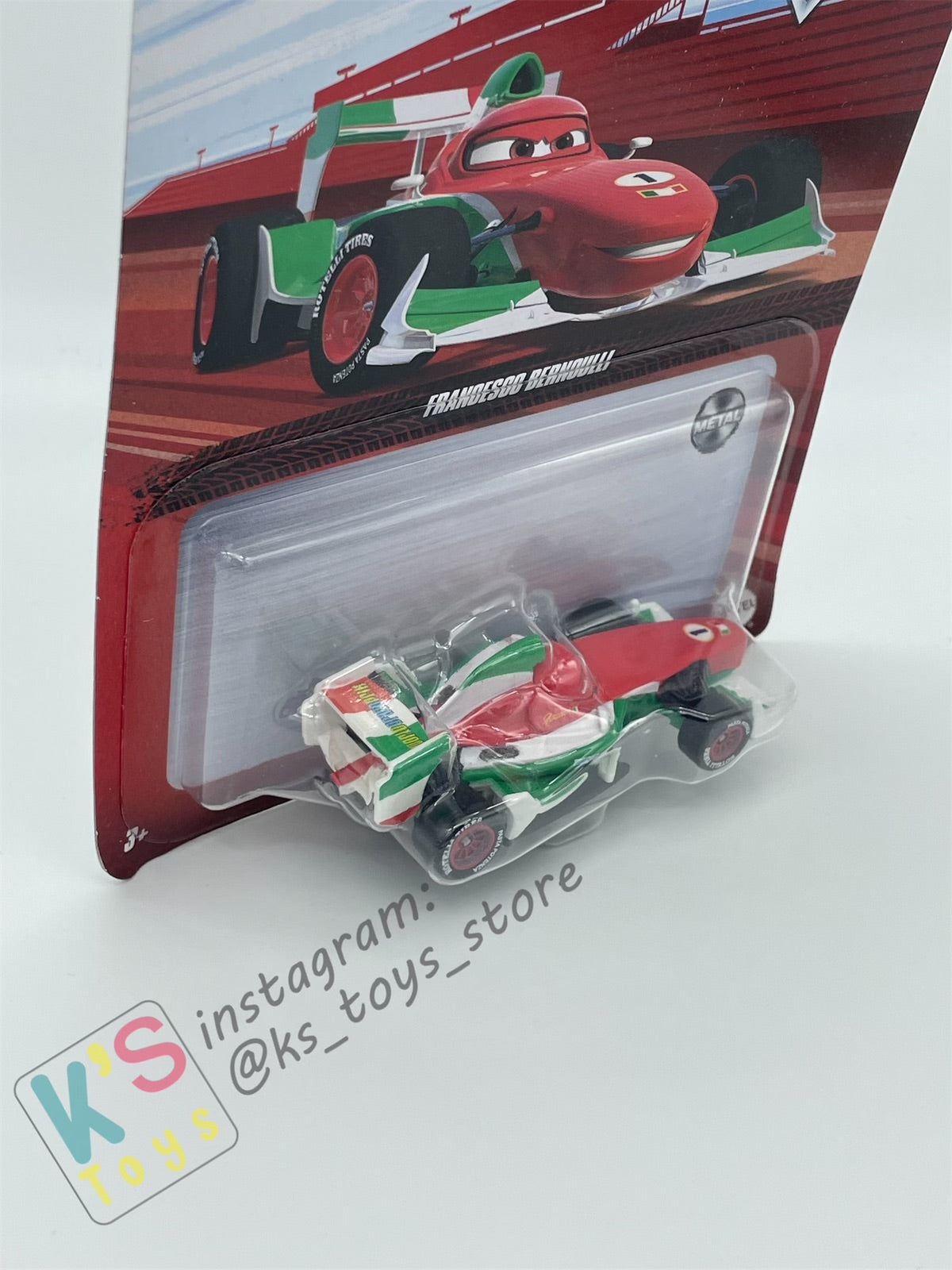 DISNEY PIXAR CARS BY MATTEL, FRANCESCO - 2023 RE-RELEASED - BNIP