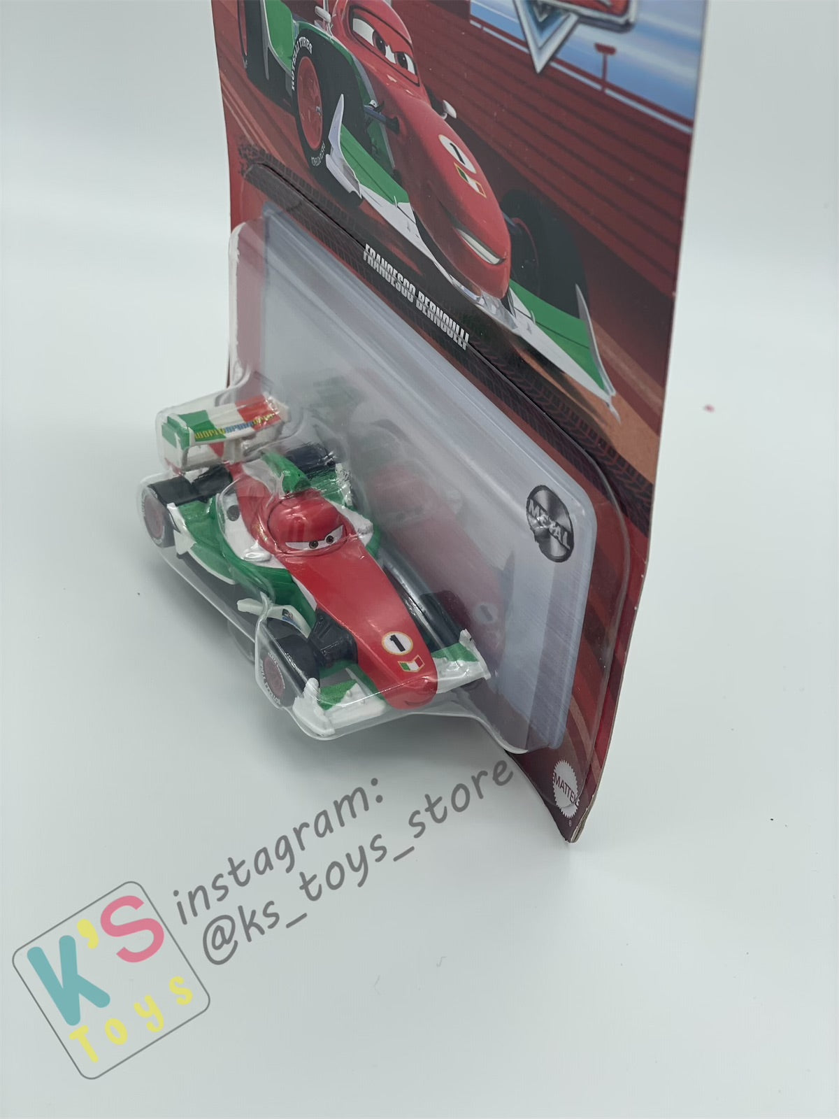 DISNEY PIXAR CARS BY MATTEL, FRANCESCO - 2023 RE-RELEASED - BNIP
