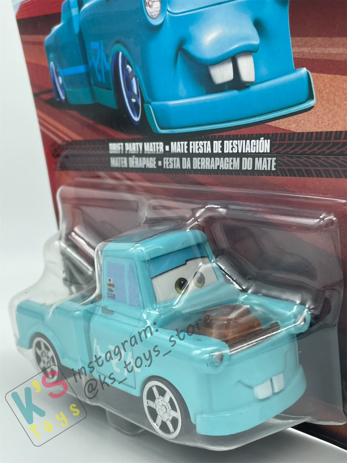 DISNEY PIXAR CARS "DRIFT PARTY MATER" 2023 RE-RELEASED - BNIP