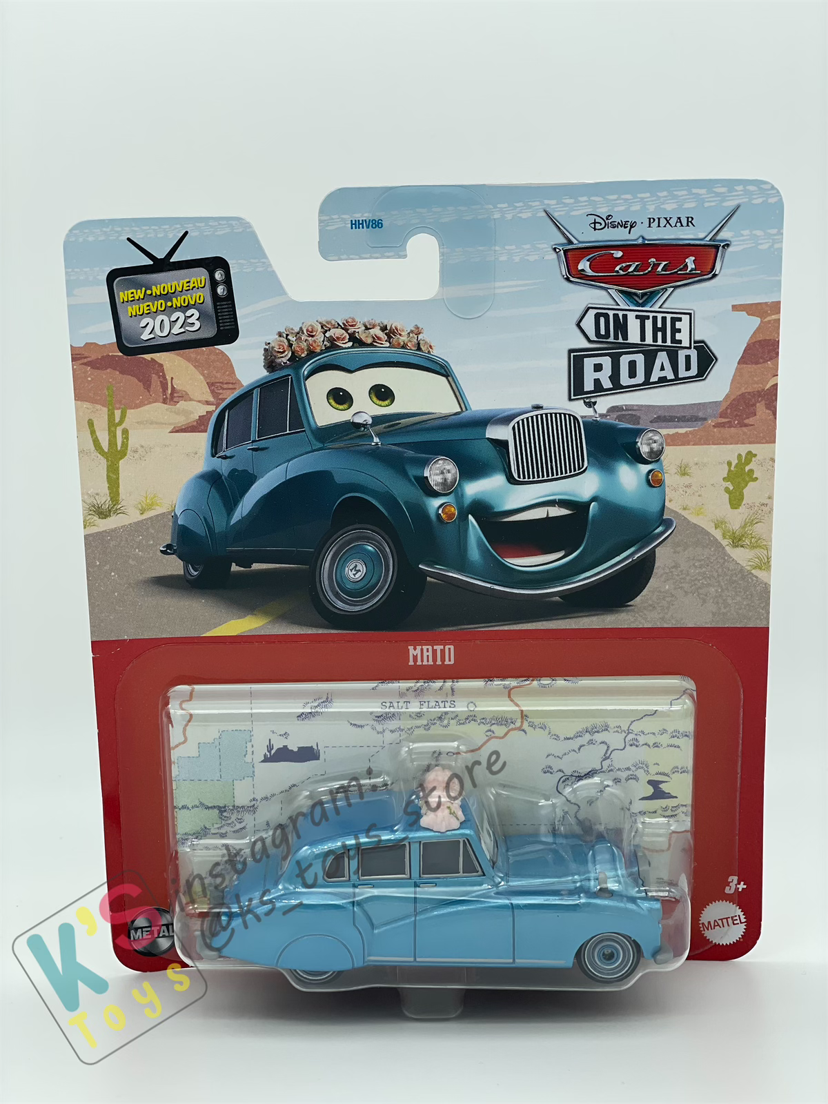 DISNEY PIXAR CARS BY MATTEL - "MATO" 2023 NEW RELEASE - BNIP