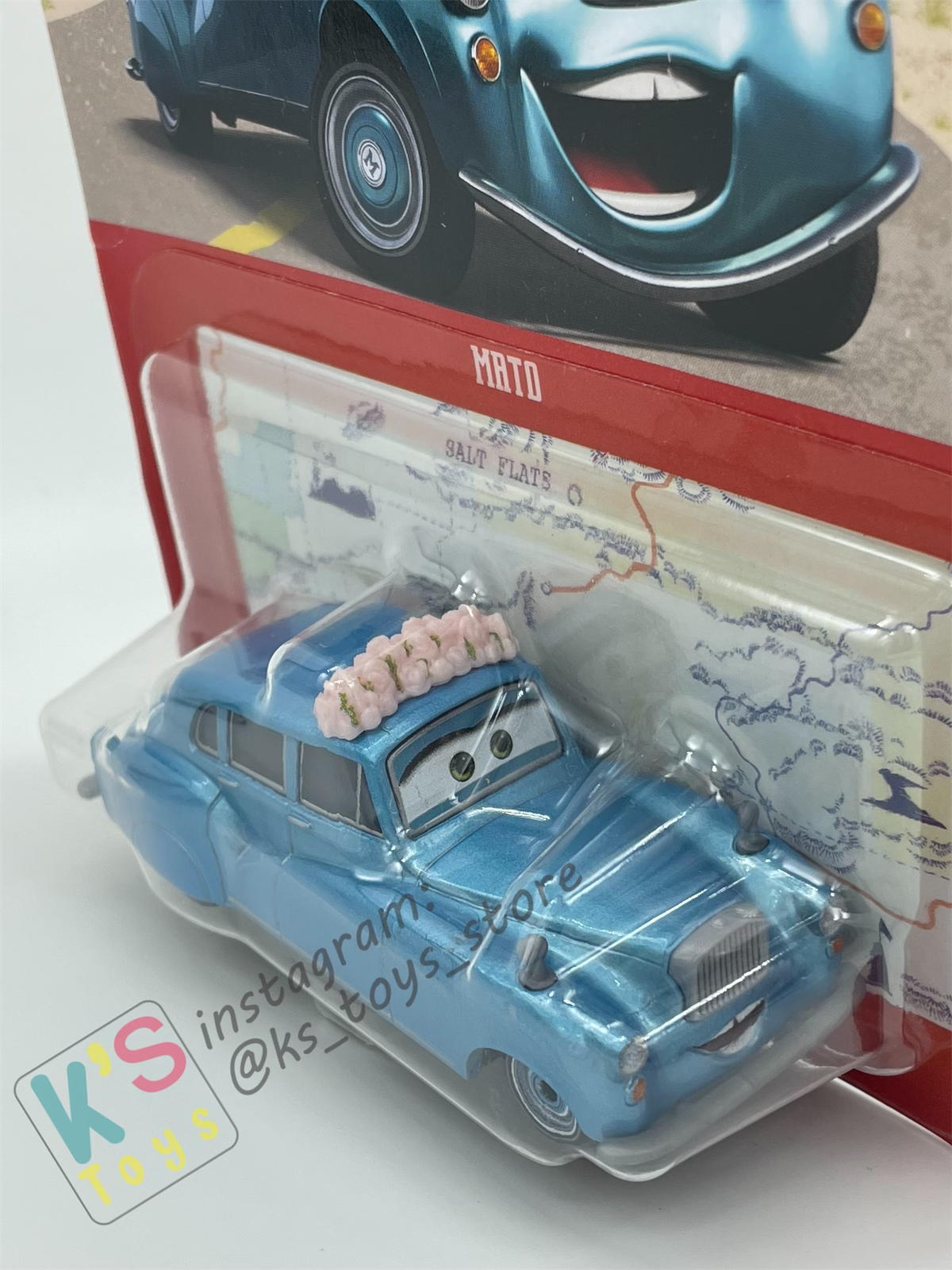 DISNEY PIXAR CARS BY MATTEL - "MATO" 2023 NEW RELEASE - BNIP
