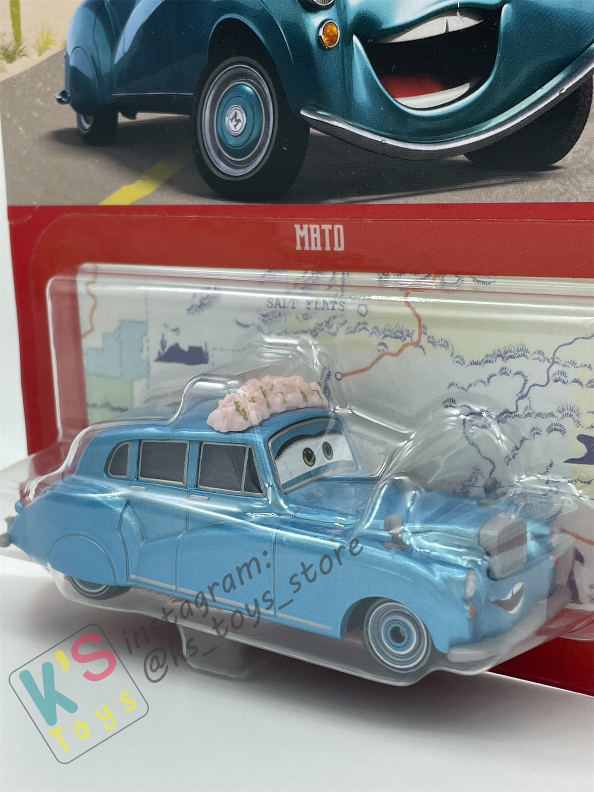 DISNEY PIXAR CARS BY MATTEL - "MATO" 2023 NEW RELEASE - BNIP