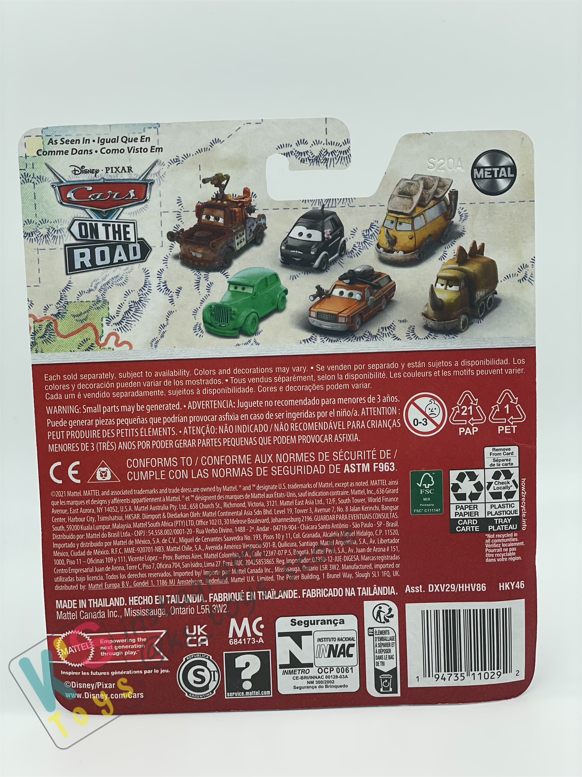 DISNEY PIXAR CARS BY MATTEL - "MATO" 2023 NEW RELEASE - BNIP