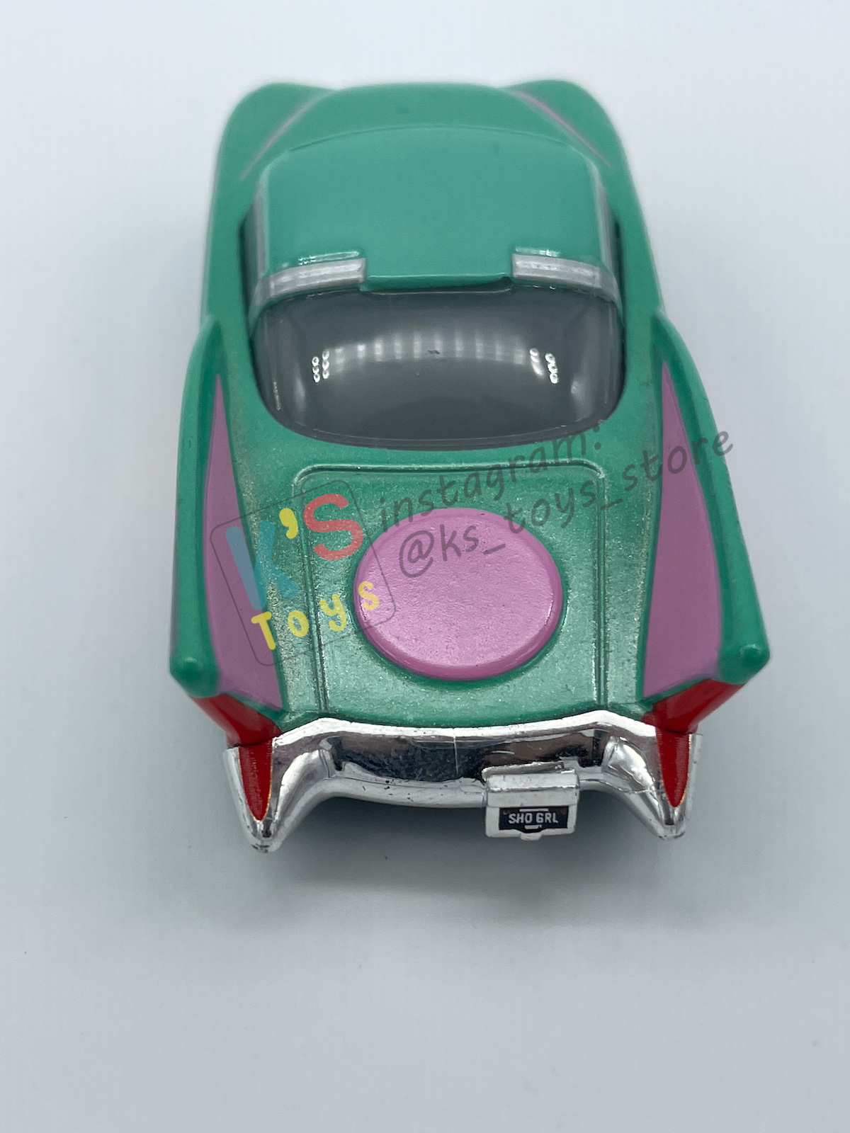 PRE-OWNED / LOOSE DISNEY PIXAR CARS 1:55 BY MATTEL - "EASTER LIGHTNING MCQUEEN (VARIANT)" EASTER SERIES - NEAR MINT CONDITION