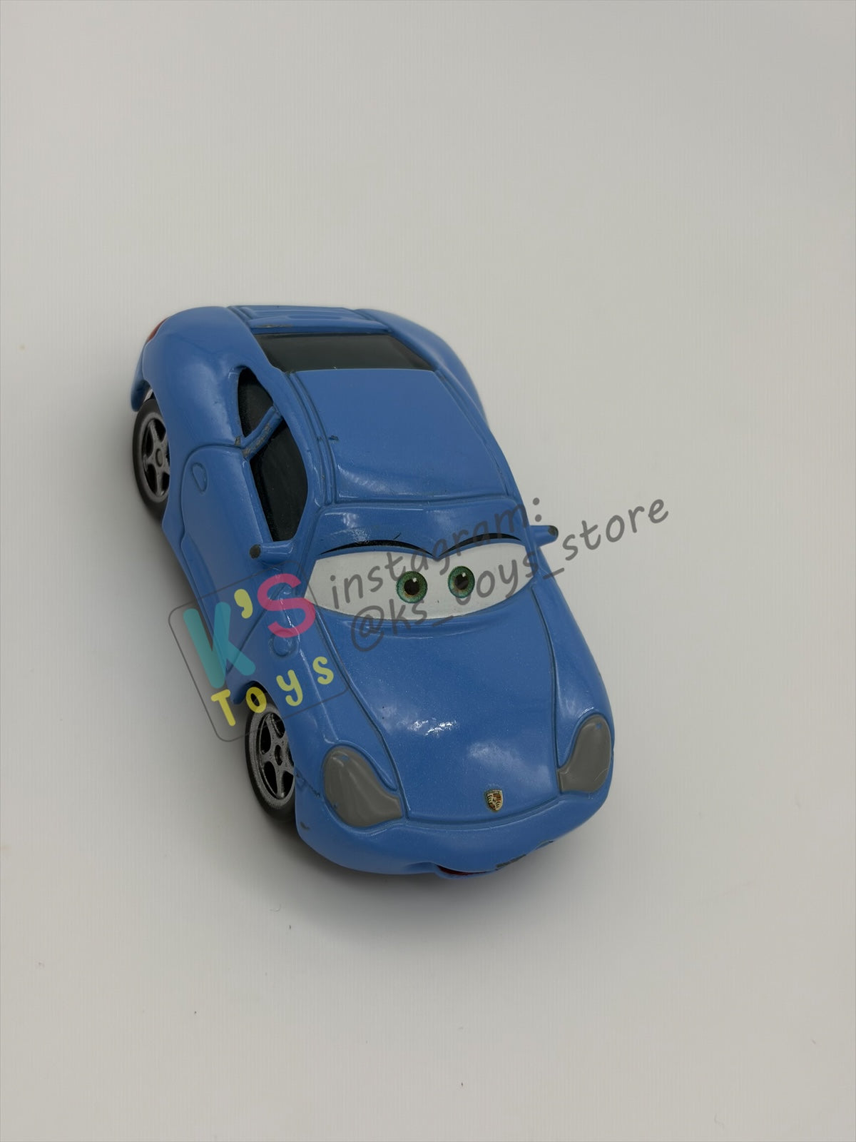 PRE-OWNED / LOOSE DISNEY PIXAR CARS BY MATTEL, "SALLY" - CARS SERIES - GOOD CONDITION - READ DESCRIPTION!!!!!!!!!!!