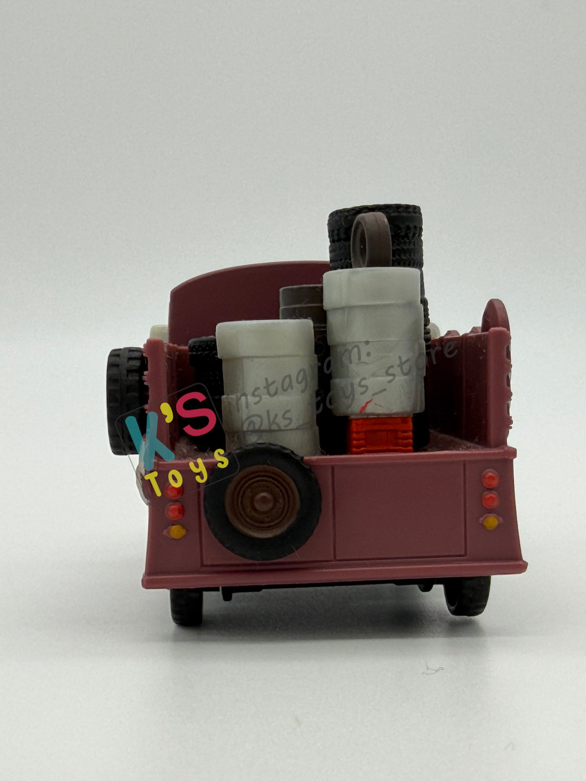 PRE-OWNED / LOOSE DISNEY PIXAR CARS - "ALEXIS WHEELSON" CARS 2 PARIS PARTS MARKET SERIES - MINT / NEAR MINT CONDITION