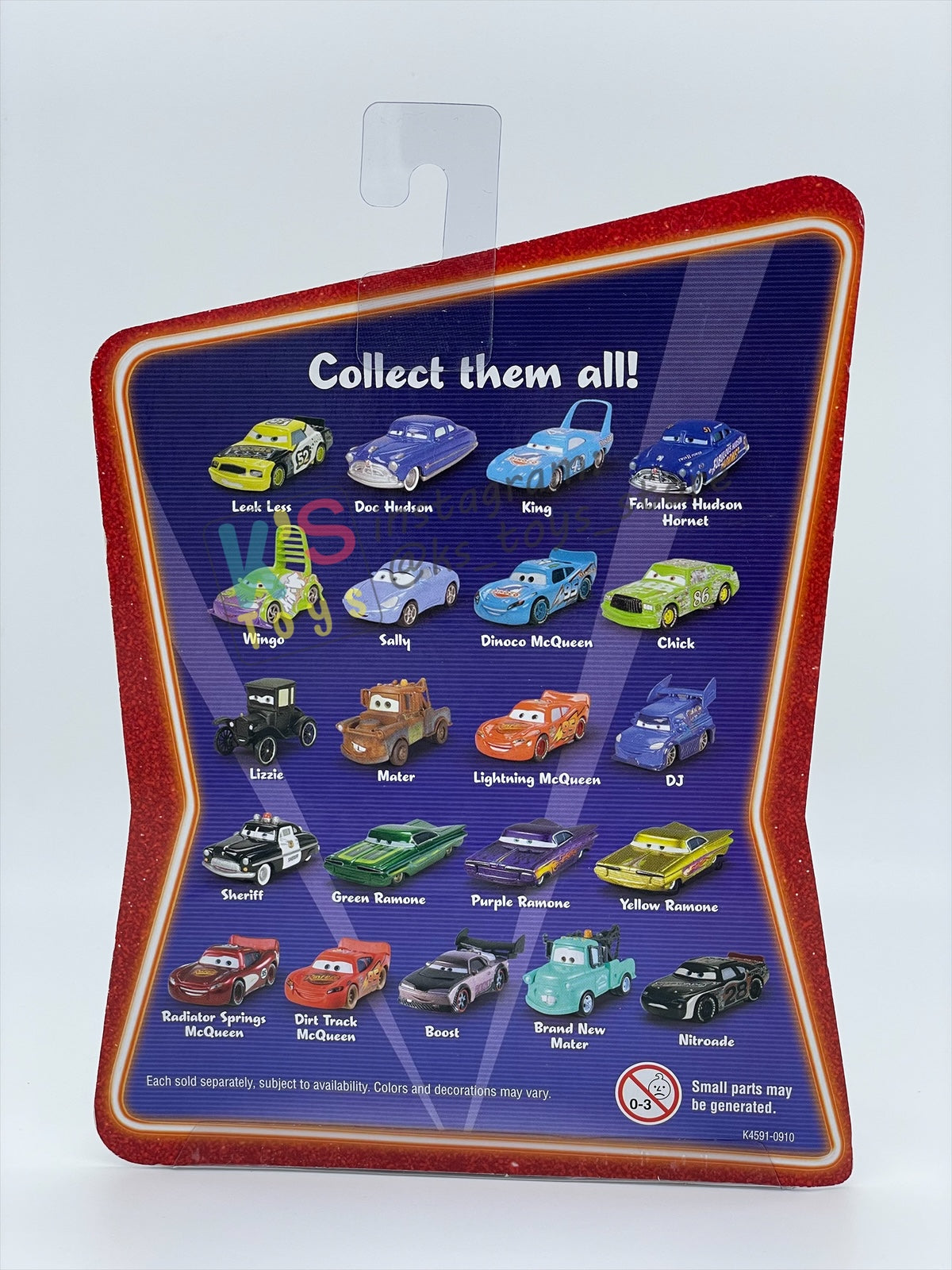 DISNEY PIXAR CARS 1:55 BY MATTEL, HAMM - SUPERCHARGED SERIES - BNIP