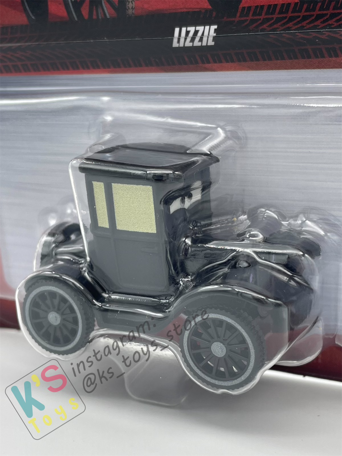 Disney Pixar Cars by MATTEL, LIZZIE - 2023 RE-RELEASED - BNIP