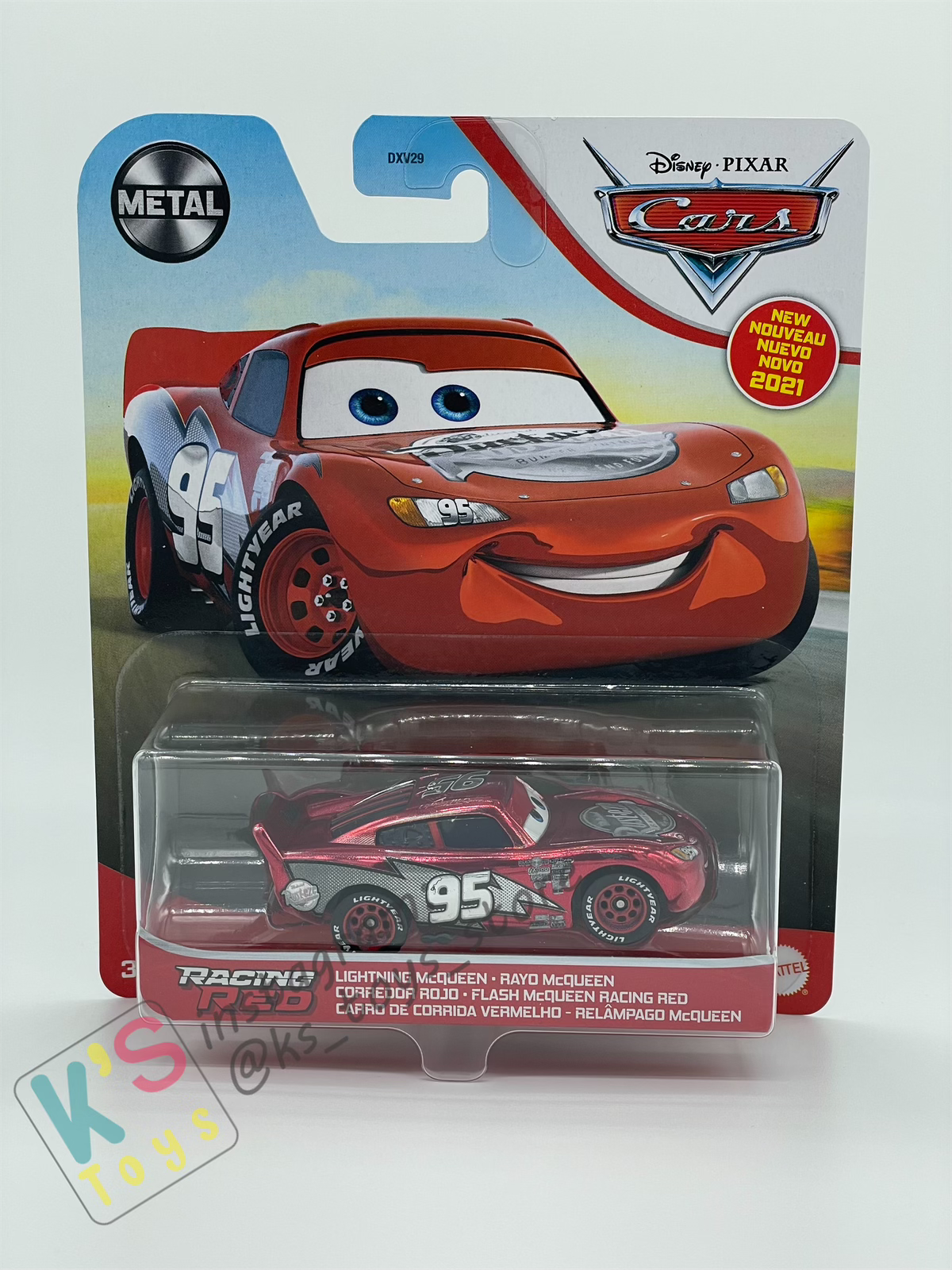 Red Racing Series Complete Set of 6 Disney Pixar Cars - BNIP
