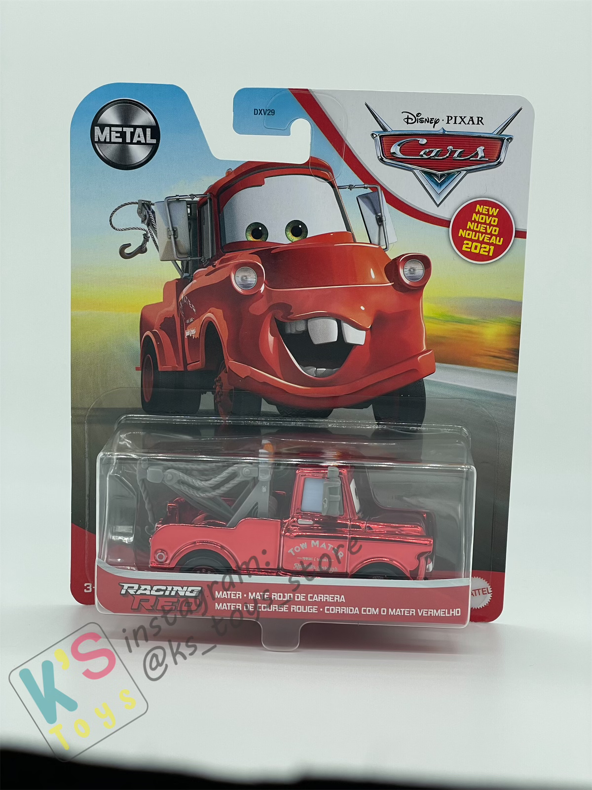 Red Racing Series Complete Set of 6 Disney Pixar Cars - BNIP