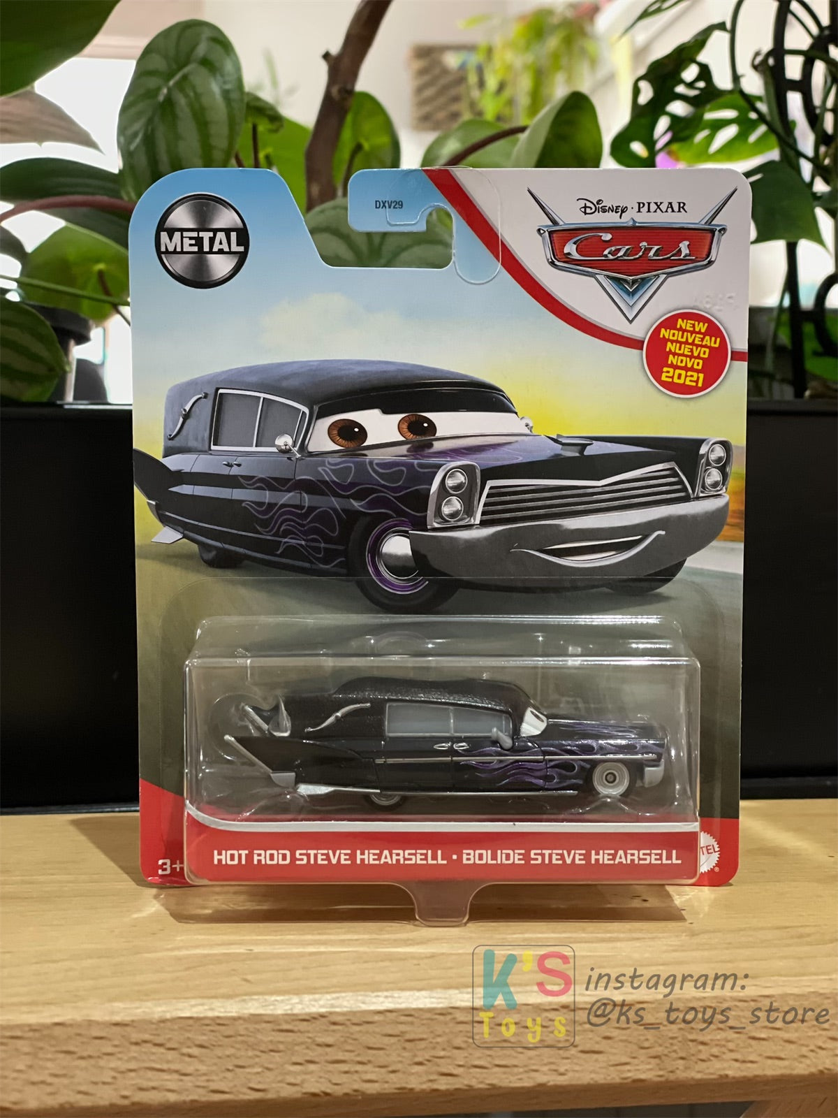 DISNEY PIXAR CARS BY MATTEL HOT ROD STEVE HEARSELL 2021 NEW RELEASE K s Toys Store