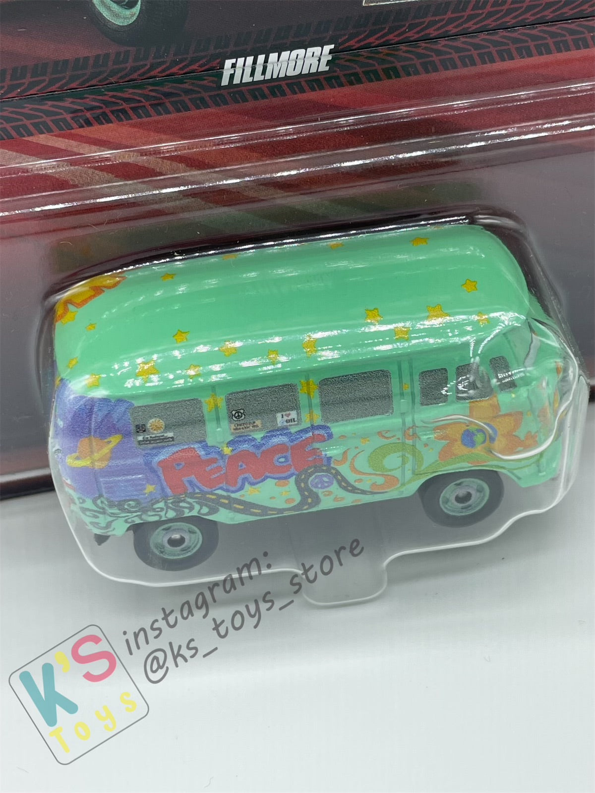 DISNEY PIXAR CARS BY MATTEL, FILLMORE - 2024 RE-RELEASED - BNIP