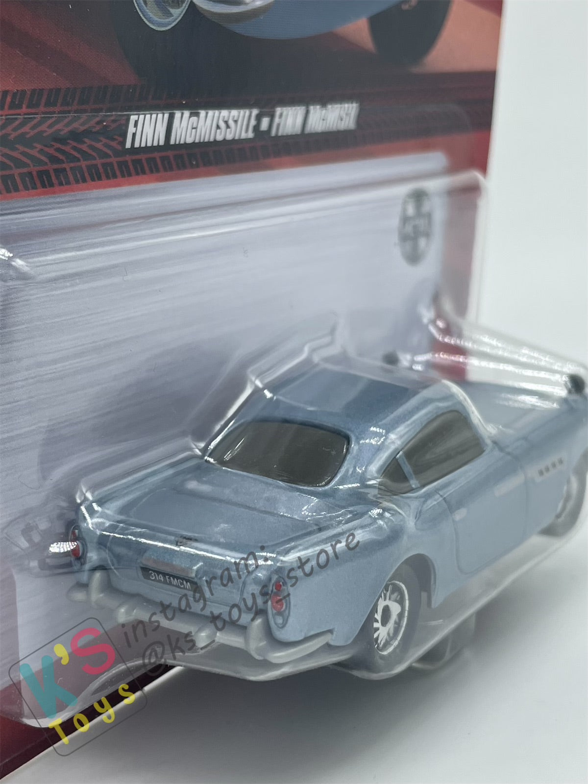 DISNEY PIXAR CARS BY MATTEL, FINN MCMISSILE - 2023 AND 2024 RE-RELEASED - BNIP