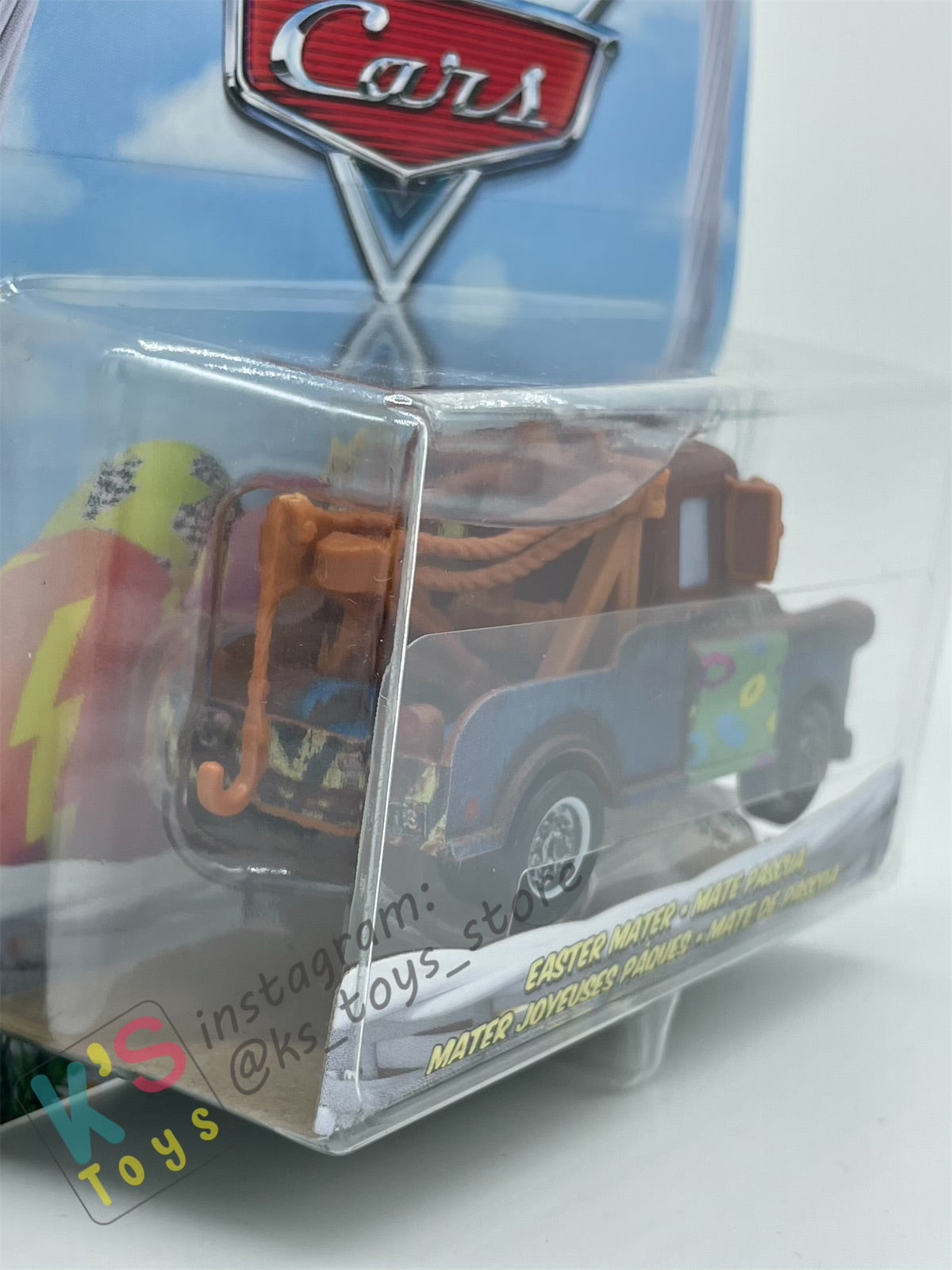 DISNEY PIXAR CARS BY MATTEL, "EASTER MATER" EASTER SERIES - BNIP
