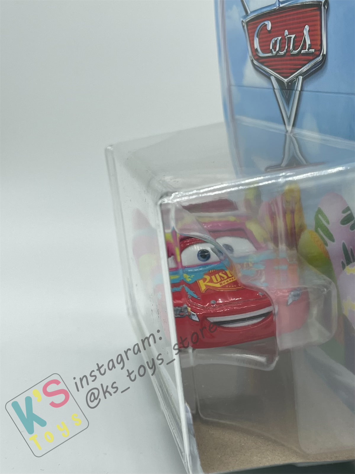 DISNEY PIXAR CARS BY MATTEL, "EASTER LIGHTNING MCQUEEN" EASTER SERIES - BNIP