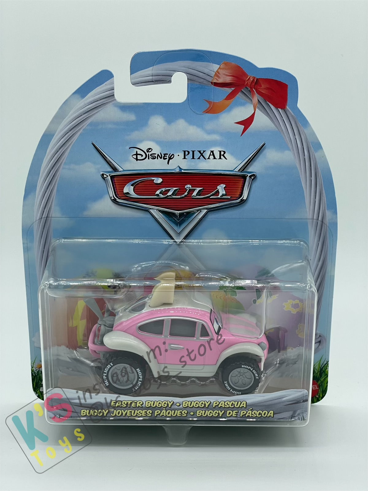 DISNEY PIXAR CARS BY MATTEL SIZE 1:55 "EASTER BUGGY" EASTER SERIES - BNIP
