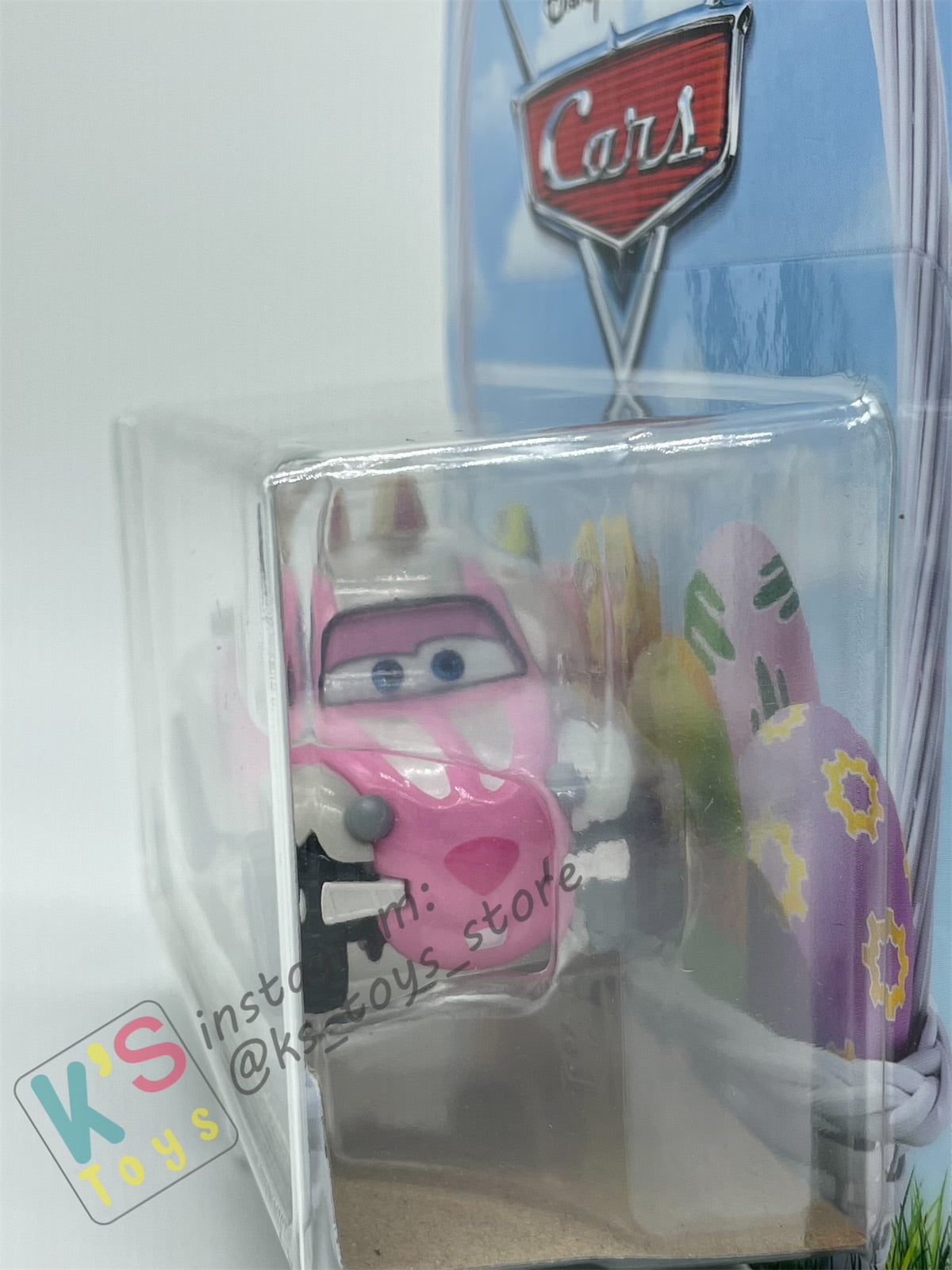 DISNEY PIXAR CARS BY MATTEL SIZE 1:55 "EASTER BUGGY" EASTER SERIES - BNIP