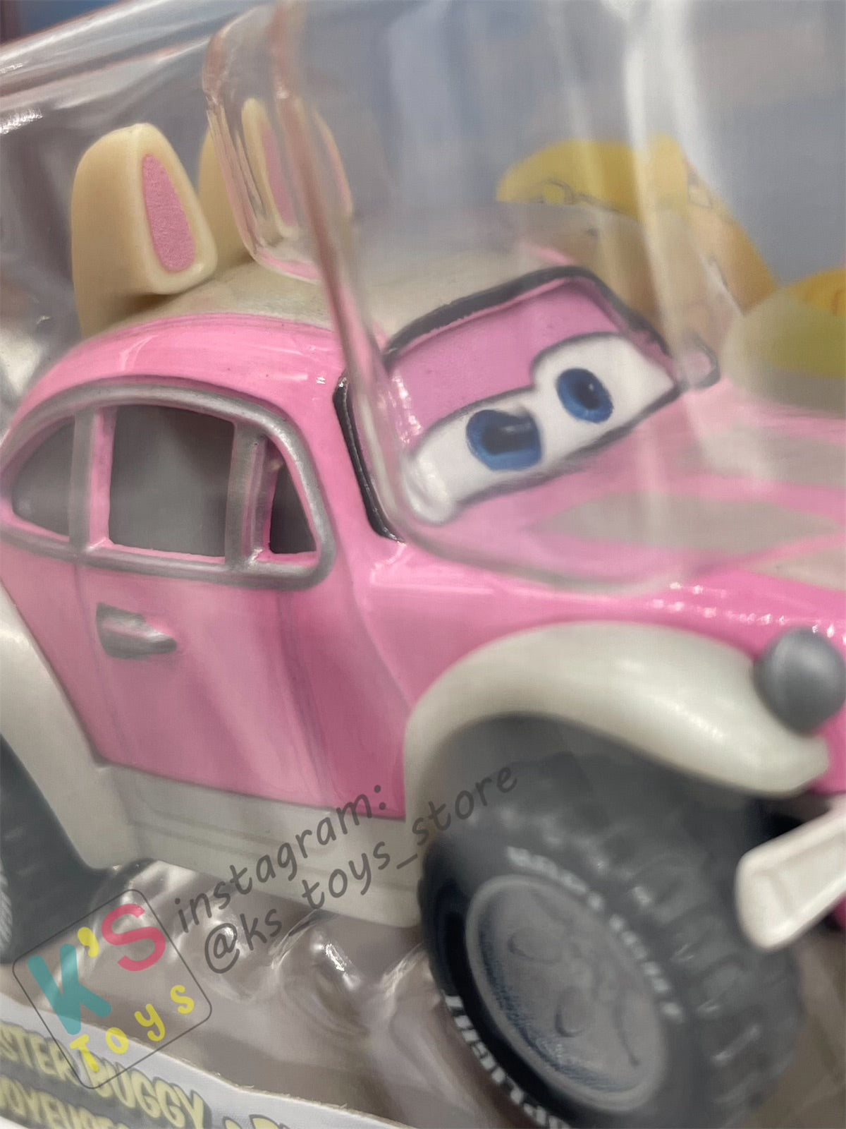 DISNEY PIXAR CARS BY MATTEL SIZE 1:55 "EASTER BUGGY" EASTER SERIES - BNIP