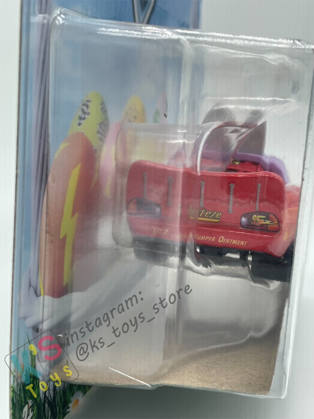 DISNEY PIXAR CARS BY MATTEL, "LIGHTNING MCQUEEN AS EASTER BUGGY" EASTER SERIES - BNIP