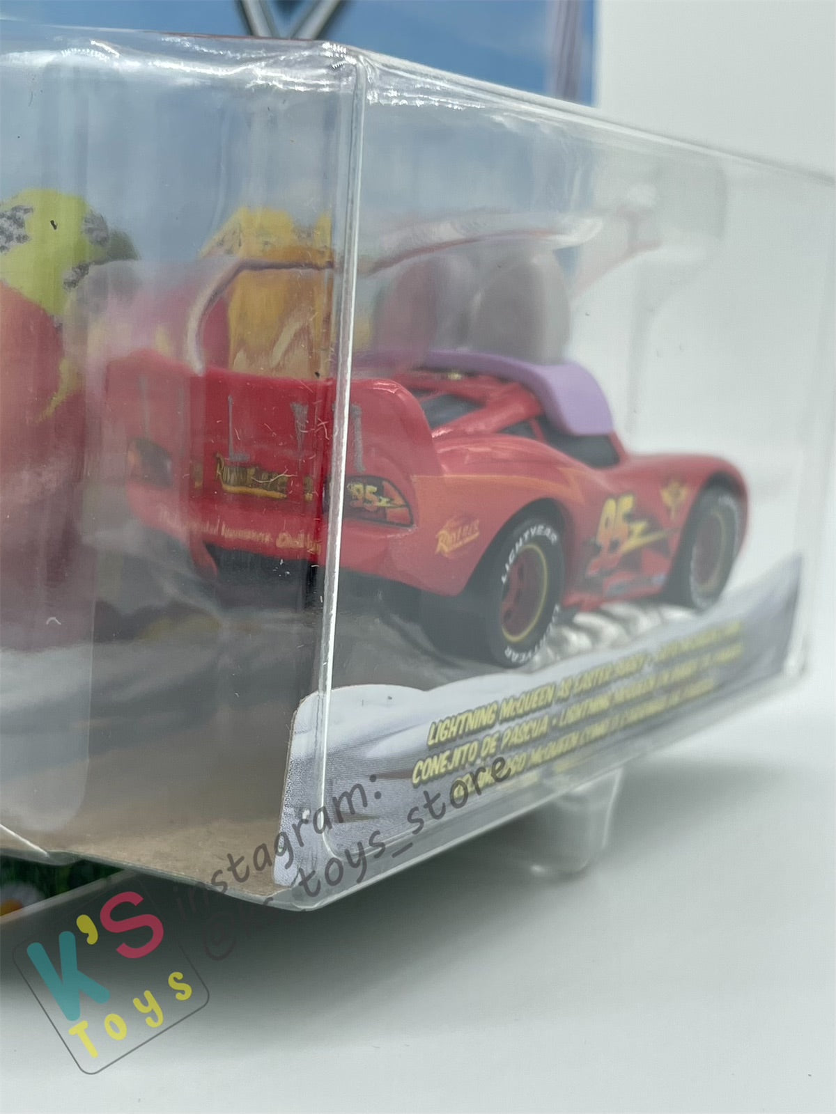 DISNEY PIXAR CARS BY MATTEL, "LIGHTNING MCQUEEN AS EASTER BUGGY" EASTER SERIES - BNIP