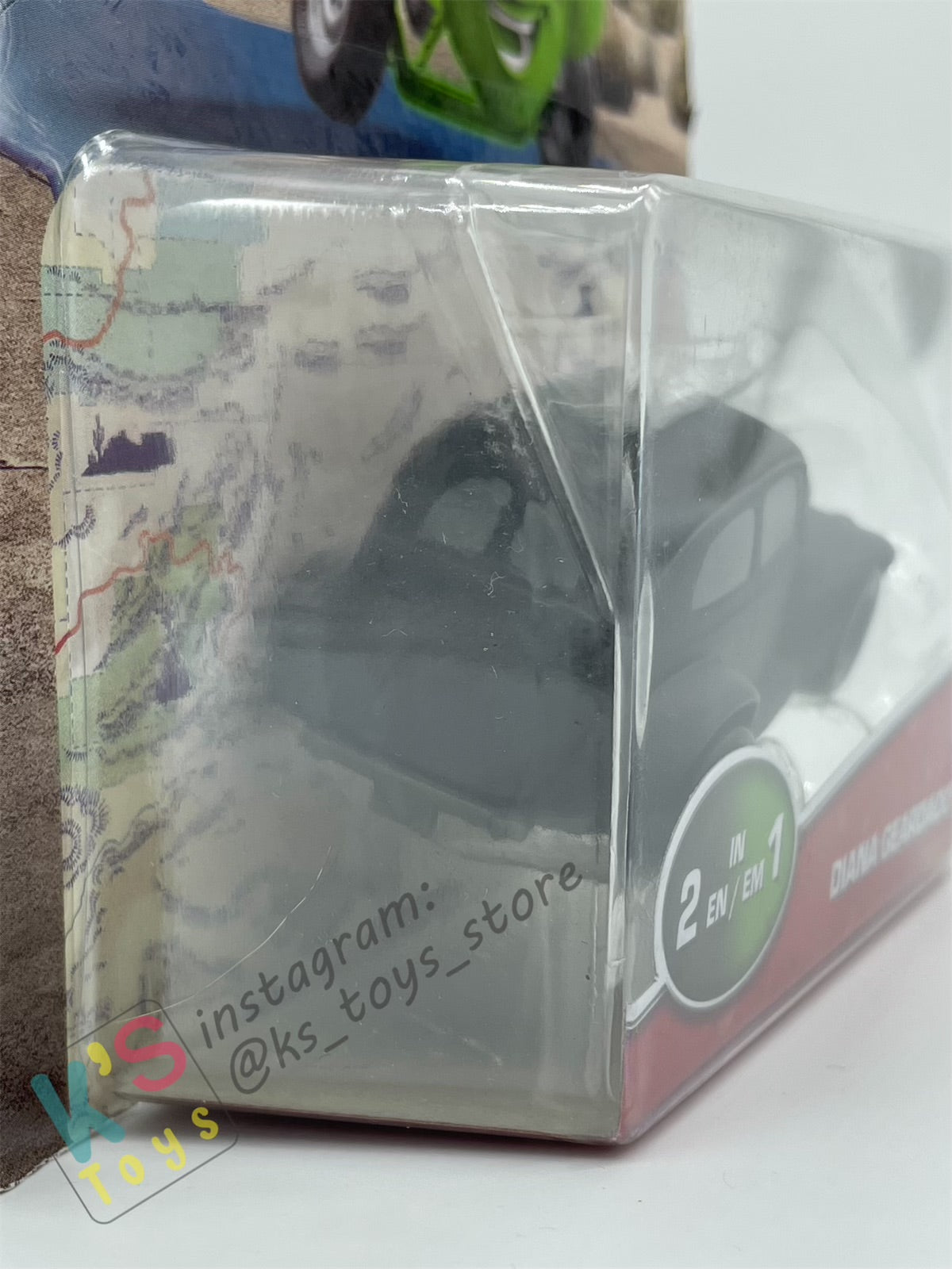 COLOR CHANGERS Disney Pixar Cars by MATTEL, DIANA GEARDADO (BLACK/GREEN) - CASE R 2023 RELEASE - BNIP