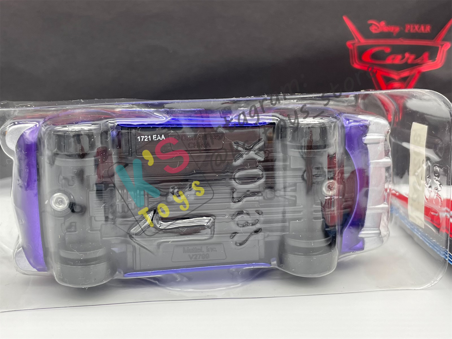 RARE Disney Pixar Cars by Mattel, BLUE RANSBURG FINN MCMISSILE (Top Secret Bonus) - Exclusive D23 EXPO - BNIP
