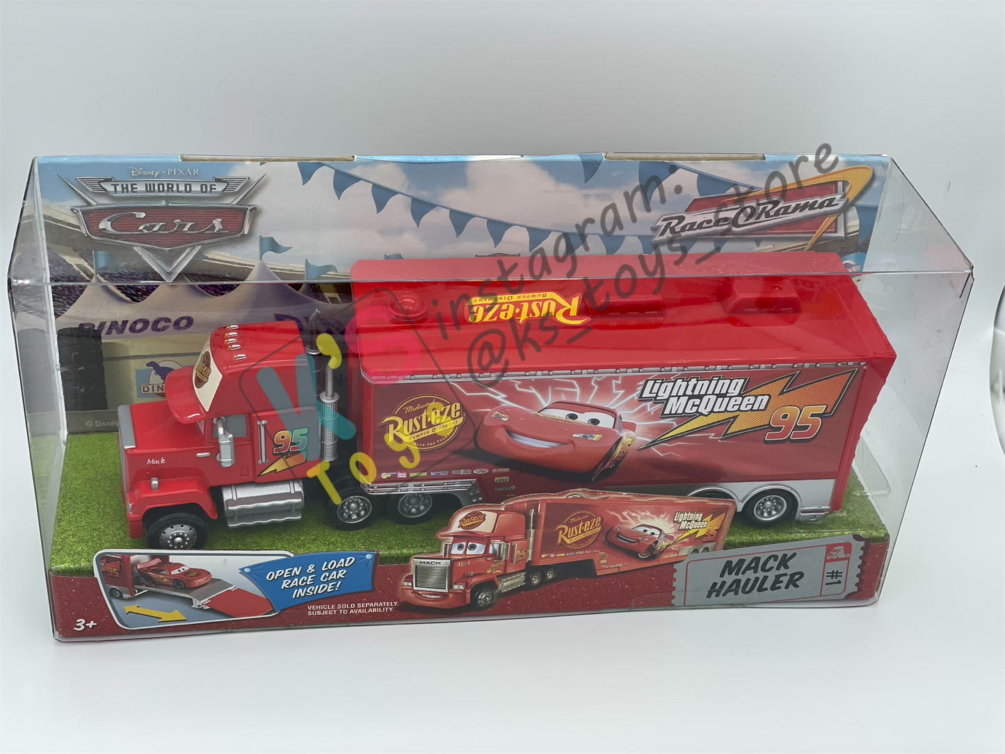 Haulers Disney Pixar Cars by Mattel, MACK - Cars 1, Race ORama - BNIP