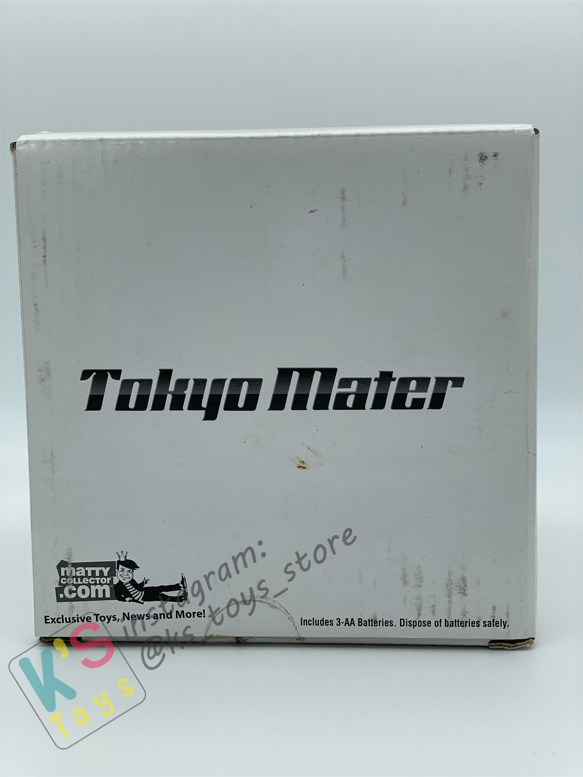 2010 Exclusive SDCC Tokyo Mater with Flames - Rare Disney Pixar Cars by MattyCollector.com - BNIB