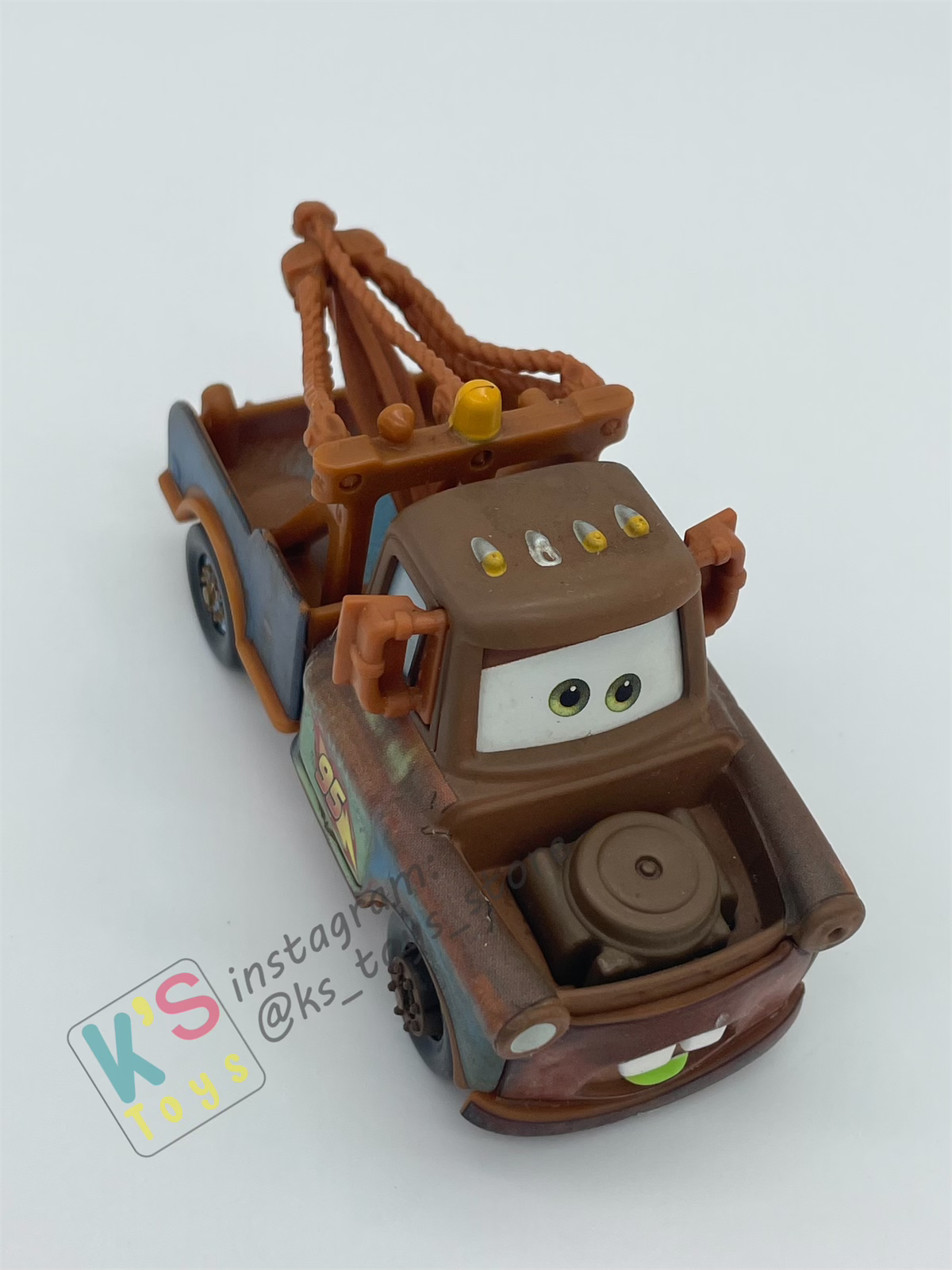 PRE-OWNED / LOOSE DISNEY PIXAR CARS - "WASABI MATER" TOKYO SPY MIX-UP 10 PACK - DISPLAYED CONDITION