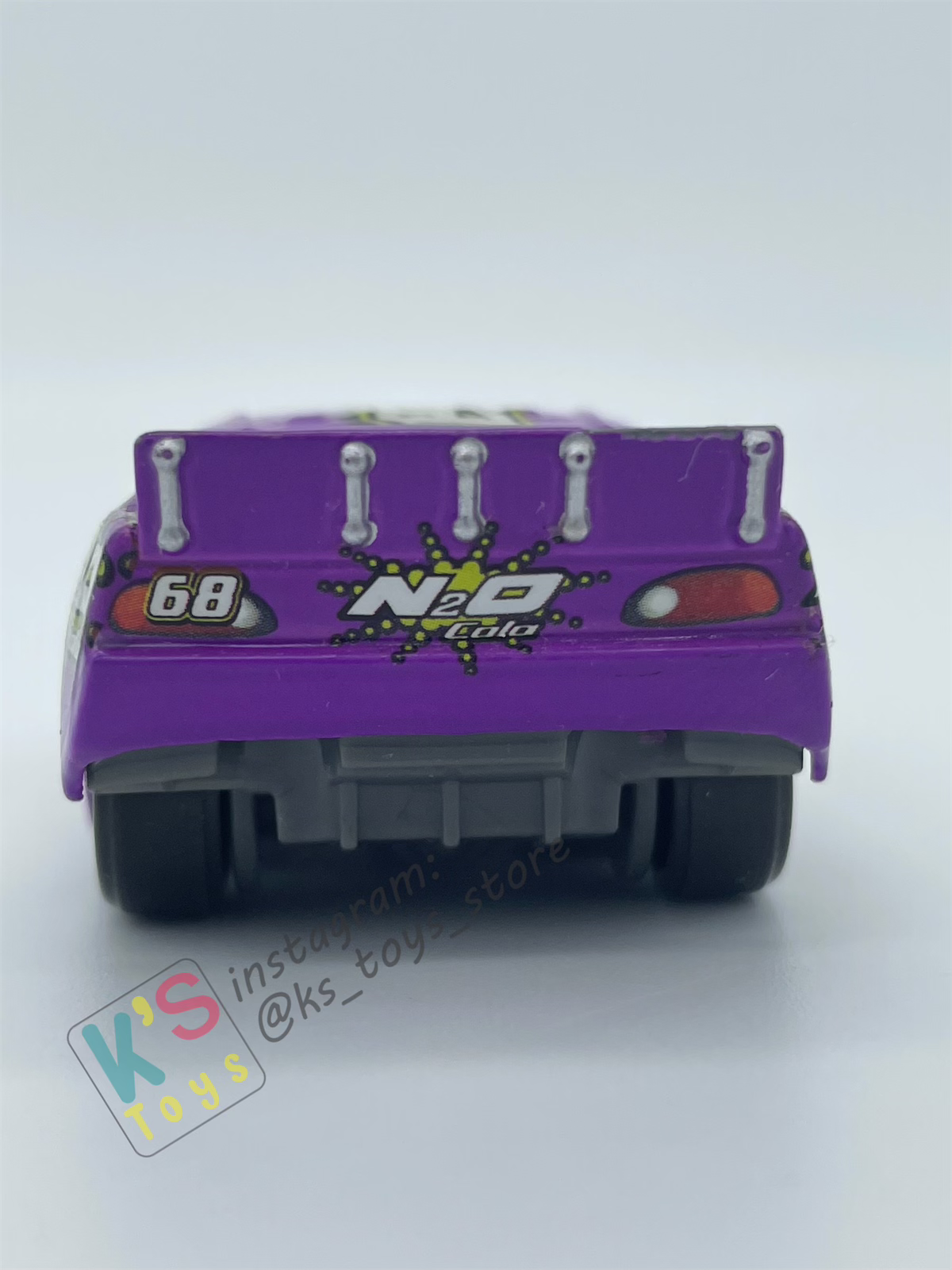PRE-OWNED / LOOSE DISNEY PIXAR CARS - "MANNY FLYWHEEL N2O COLA" PISTON CUP SERIES - PLAYED IN GOOD CONDITION
