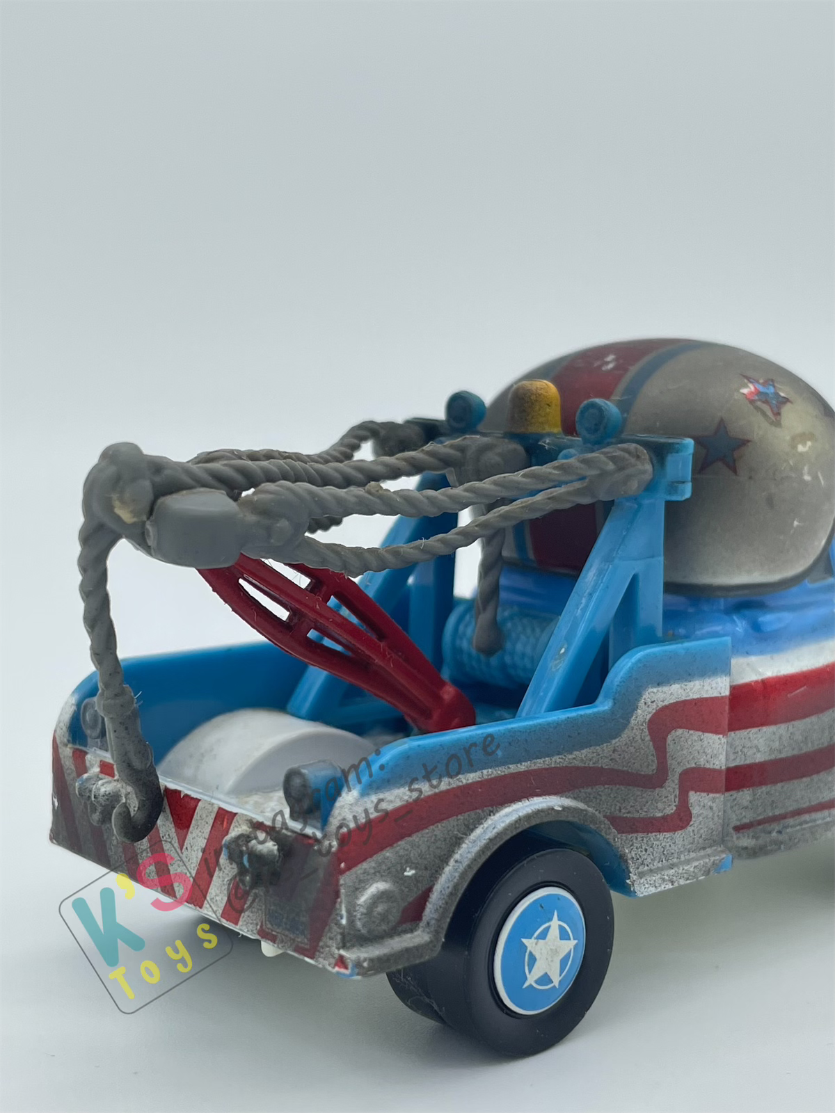 PRE-OWNED / LOOSE DISNEY PIXAR CARS - "CANNONBALL MATER" MATER THE GREATER SERIES - GOOD CONDITION