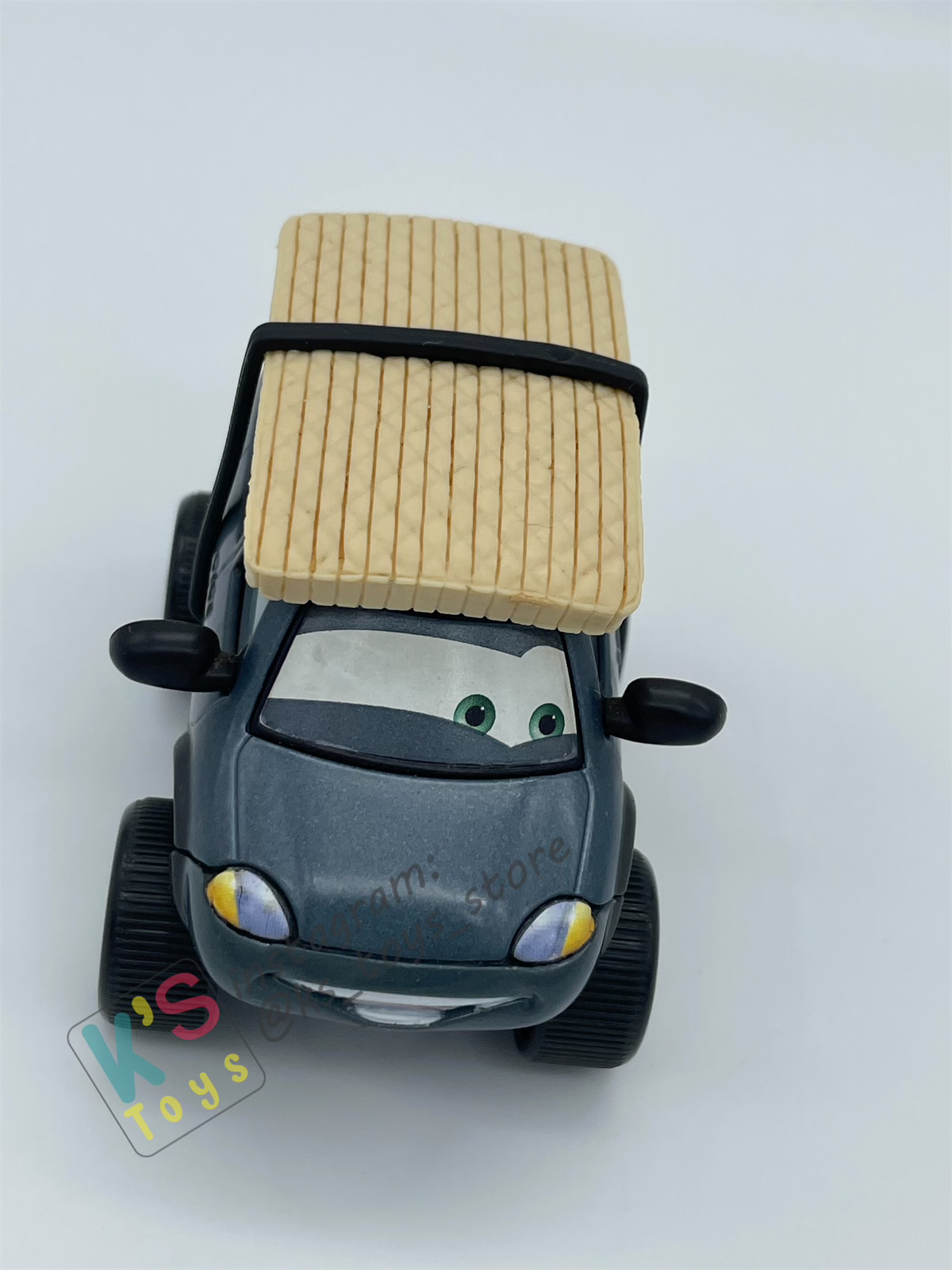 PRE-OWNED / LOOSE DISNEY PIXAR CARS - "LEROY TRAFFIK WITH SNOW TIRES" CARS 1 SERIES - DISPLAYED CONDITION