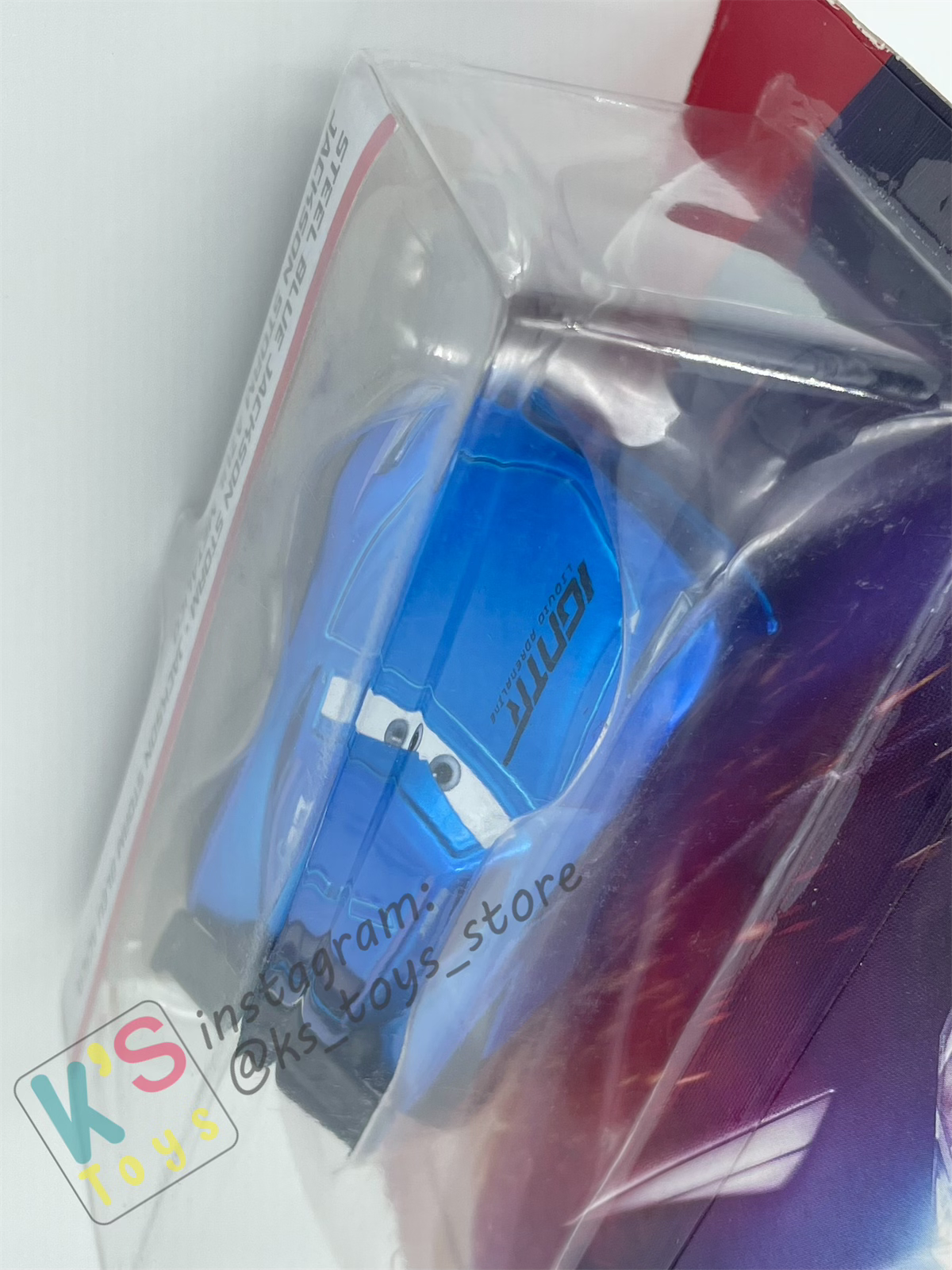 RARE Disney Pixar Cars by MATTEL, JACKSON STORM STEEL BLUE - 2019 PROMO - BNIP