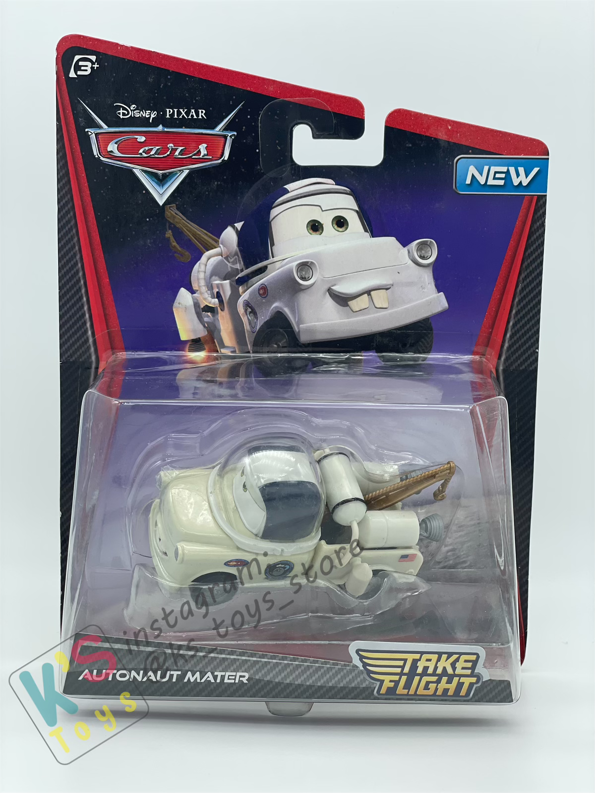 DELUXE DISNEY PIXAR CARS, 1:55 - AUTONAUT MATER - TAKE FLIGHT SERIES - BNIP