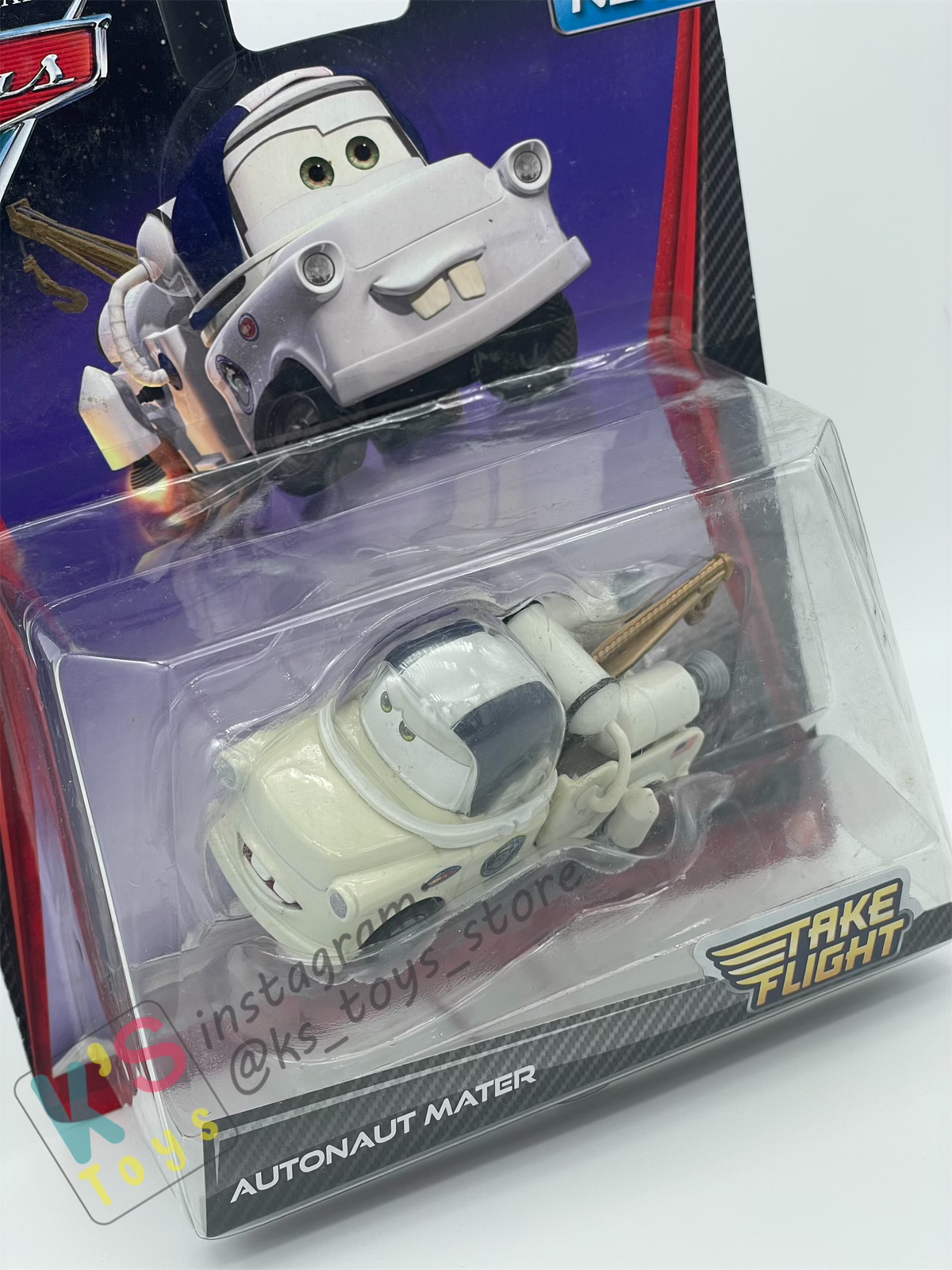 DELUXE DISNEY PIXAR CARS, 1:55 - AUTONAUT MATER - TAKE FLIGHT SERIES - BNIP