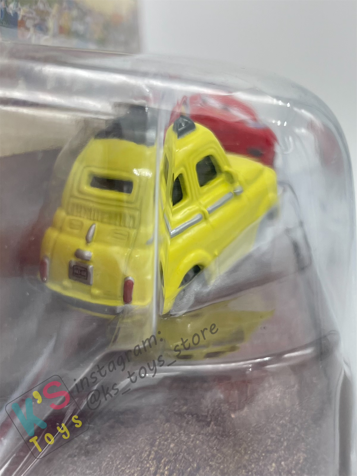 Disney Pixar Cars 1:55 by Mattel 2-Pack MOVIE MOMENTS, LUIGI & FERRARI F430 - BNIP
