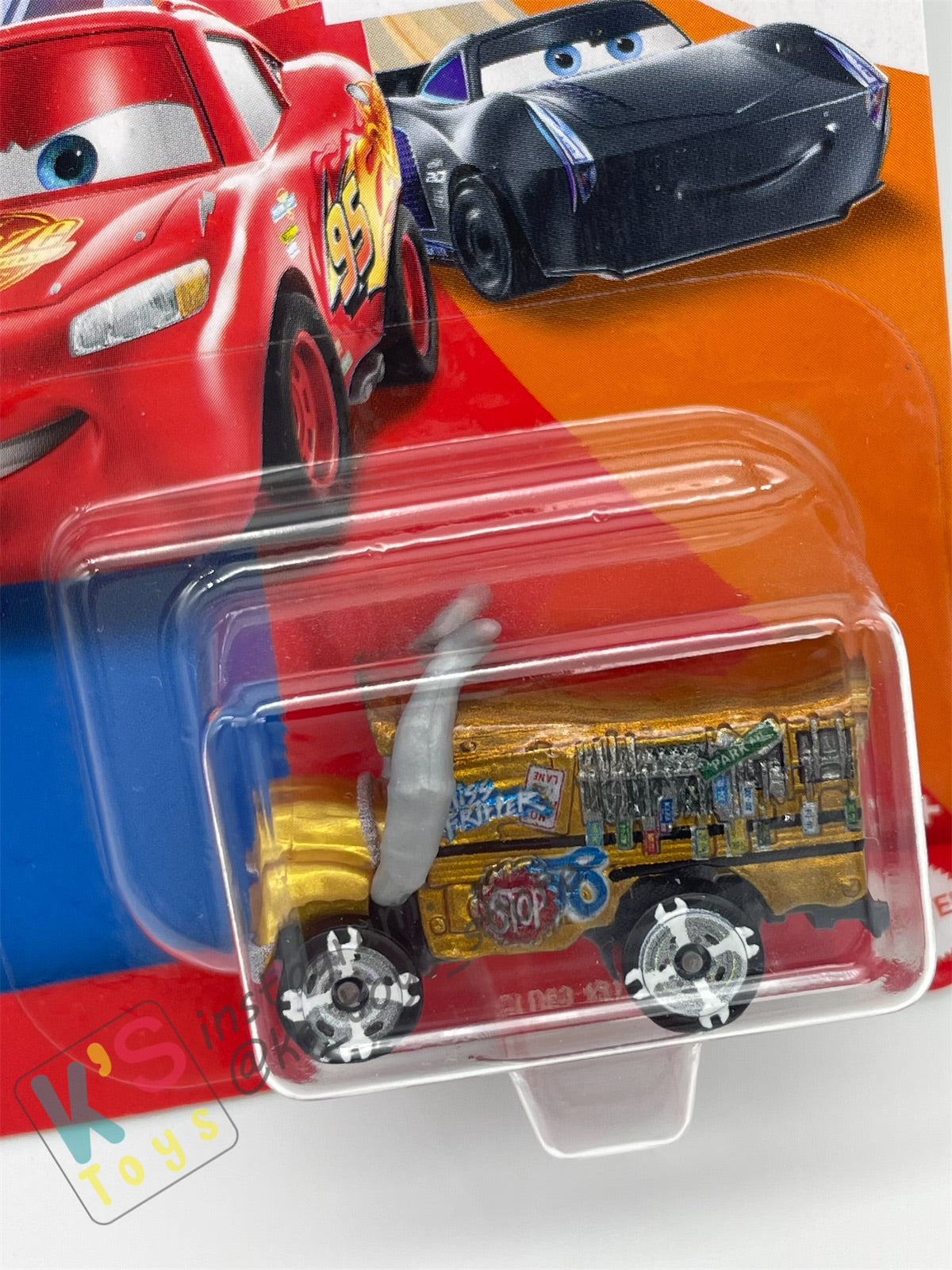 Mini Racers Pixar Disney Cars, 2020 Series 5, METALLIC MISS FRITTER