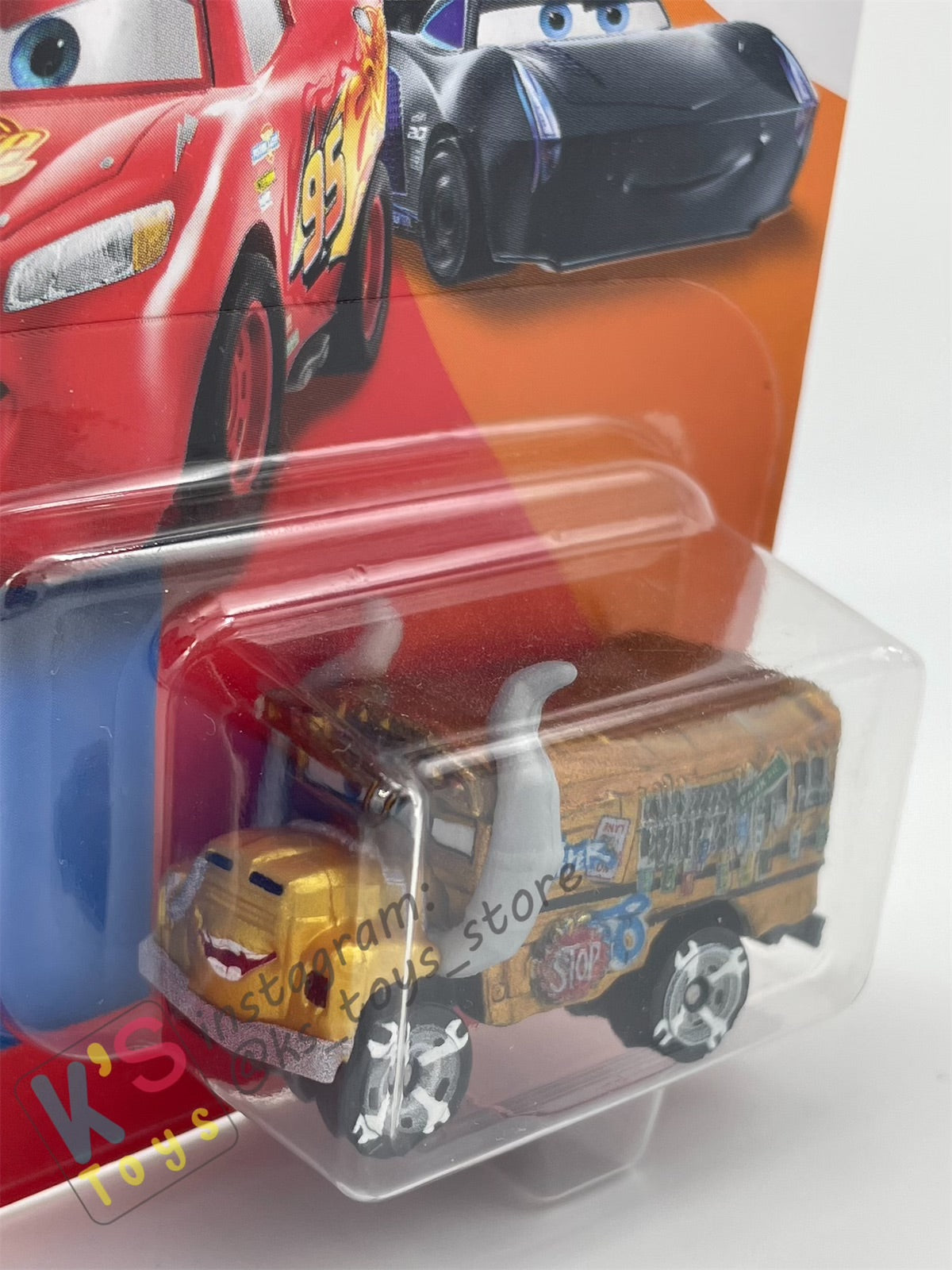 Mini Racers Pixar Disney Cars, 2020 Series 5, METALLIC MISS FRITTER